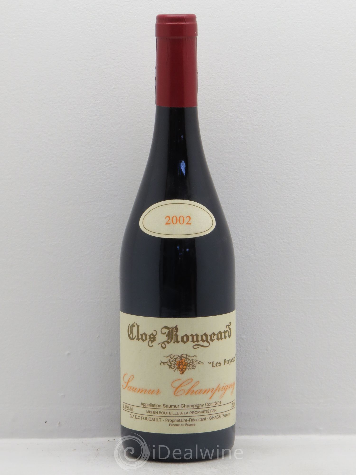 Saumur-Champigny Les Poyeux Clos Rougeard 2002 - Lot de 1 bouteille - 0