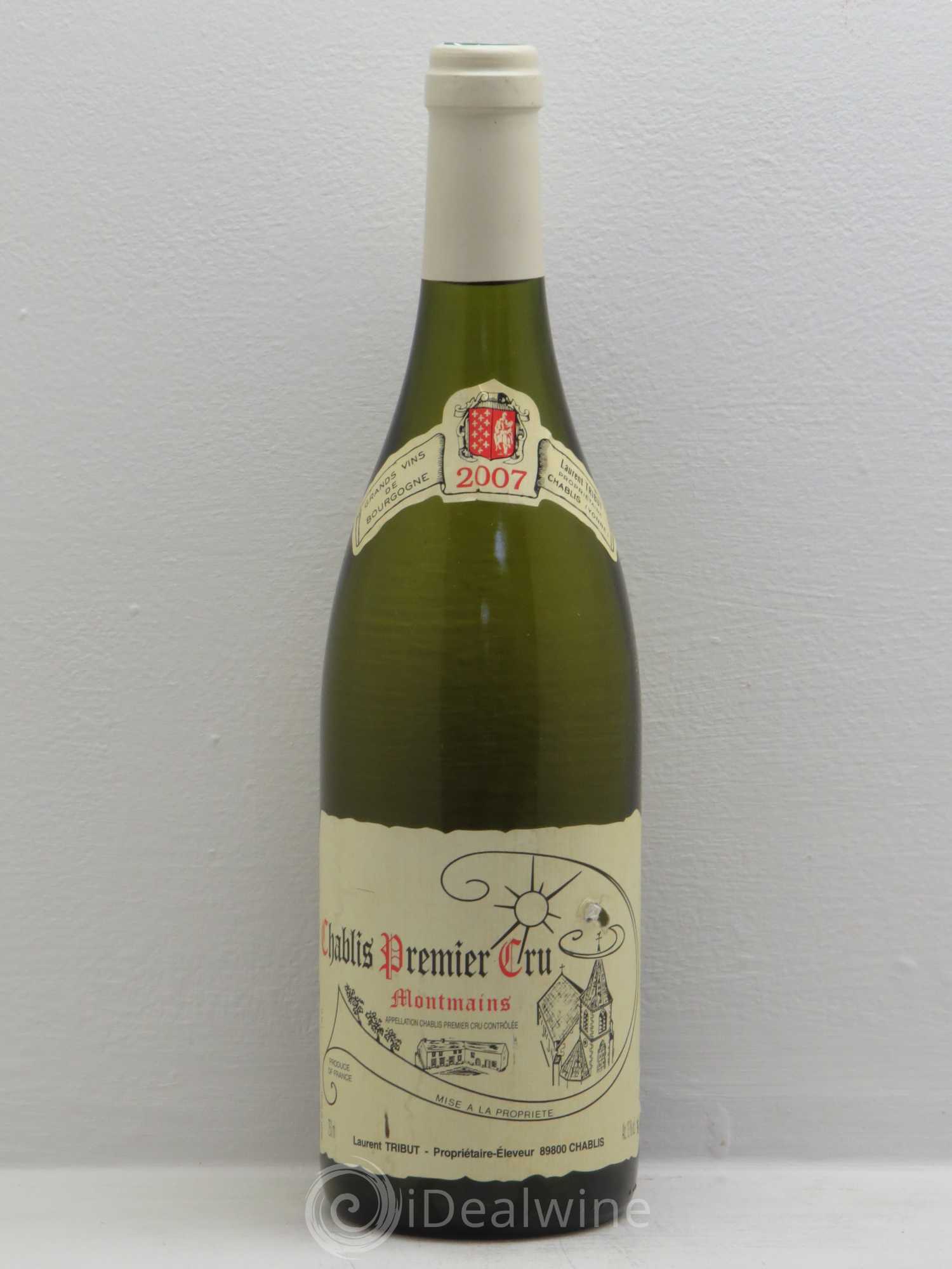 Chablis 1er Cru Tribut 2007 - Lot de 1 bouteille - 0