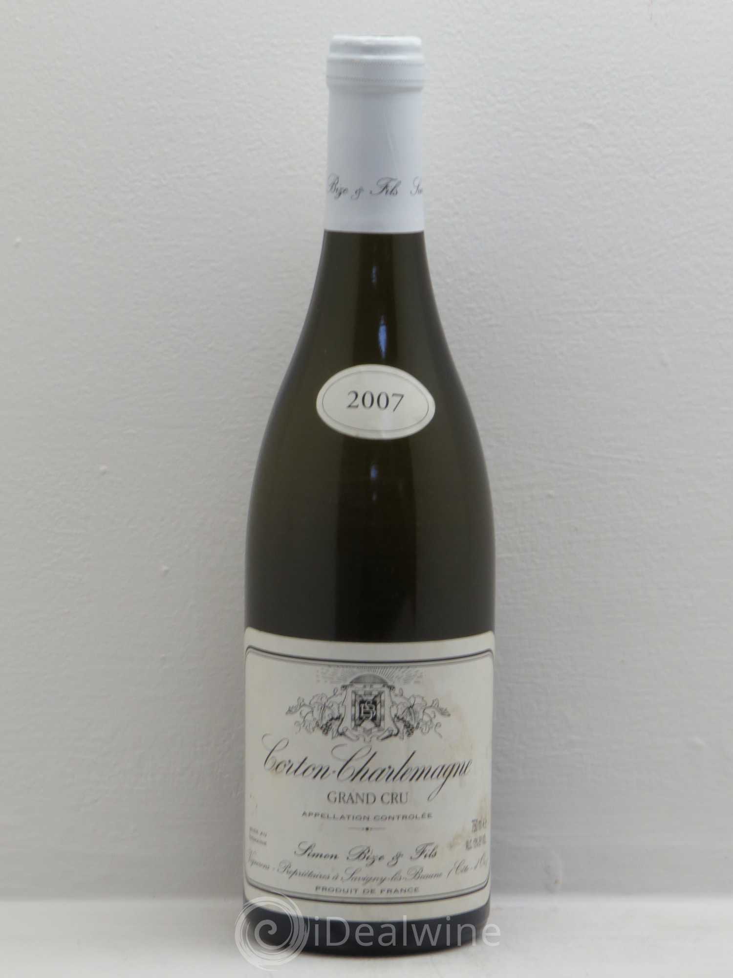 Corton-Charlemagne Grand Cru 2007 - Lot de 1 bouteille - 0
