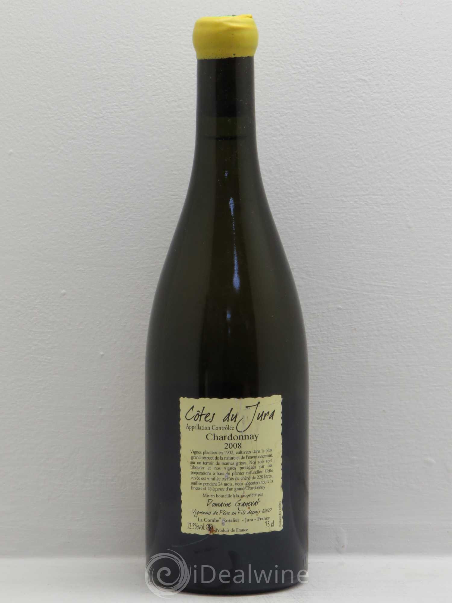 Côtes du Jura Les Chalasses Vieilles Vignes Jean-François Ganevat (Domaine) 2008 - Lot de 1 bouteille - 1