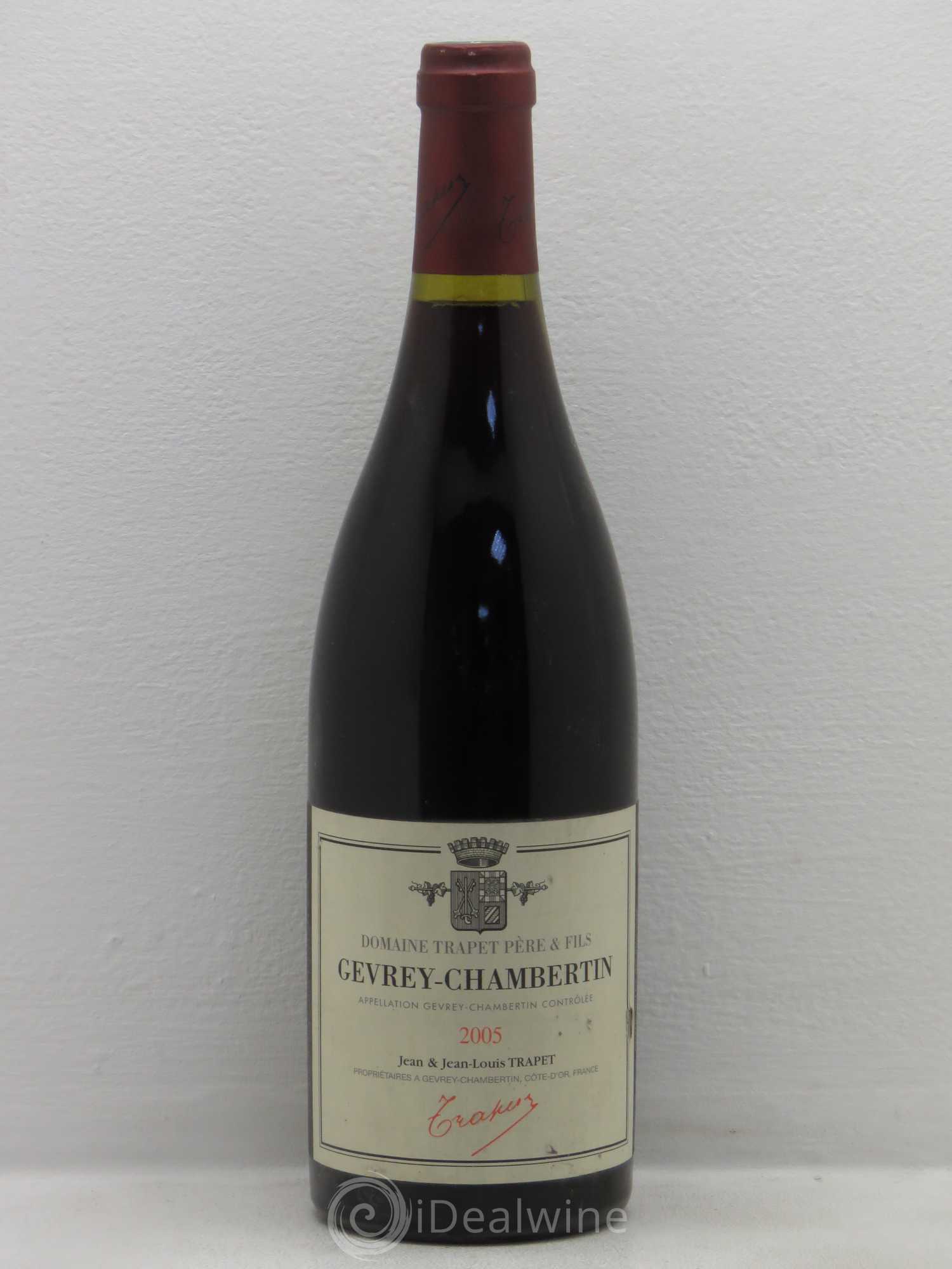 Gevrey-Chambertin Domaine Trapet 2005 - Lot de 1 bouteille - 0