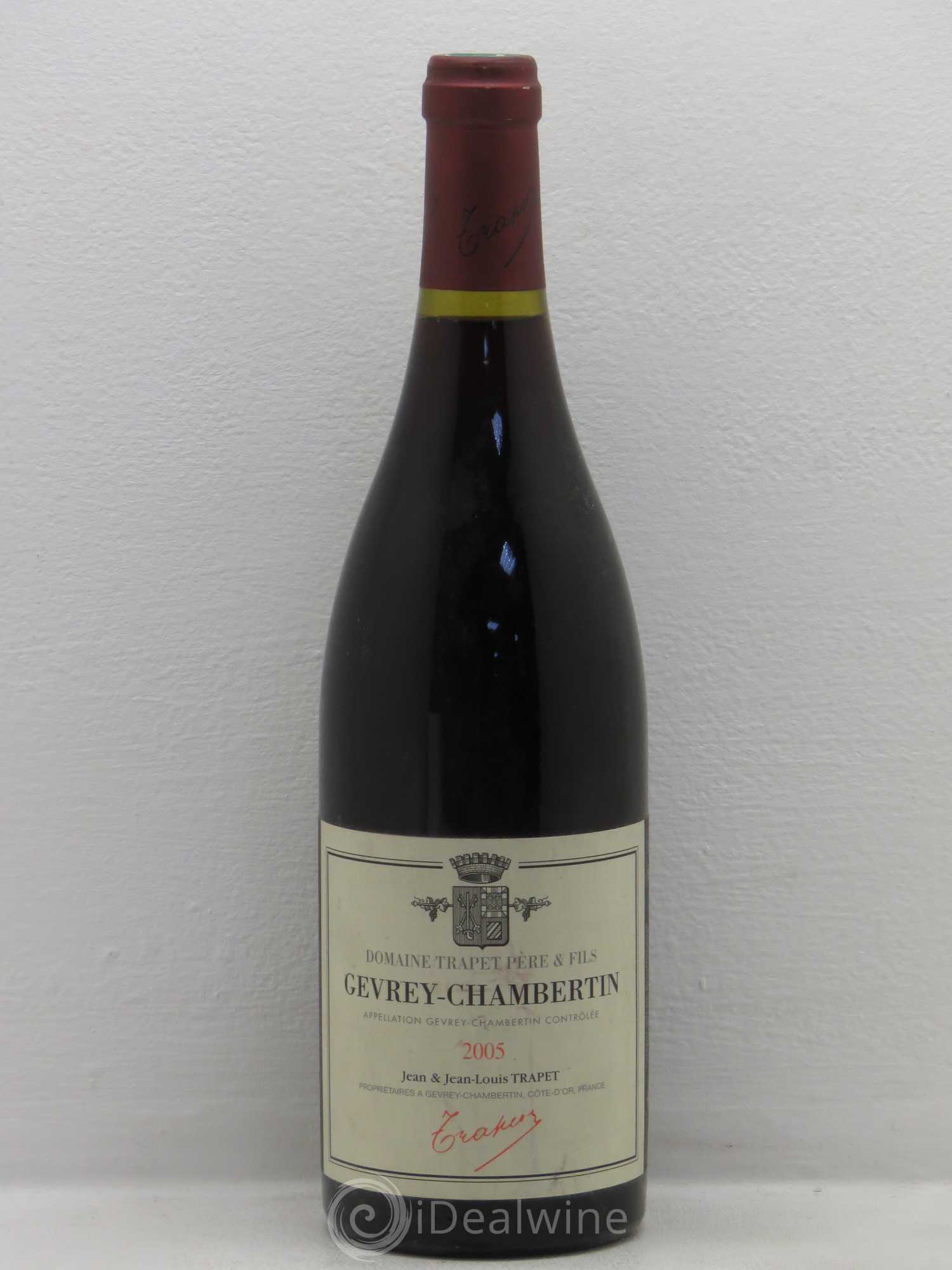 Gevrey-Chambertin Domaine Trapet 2005 - Lot de 1 bouteille - 0