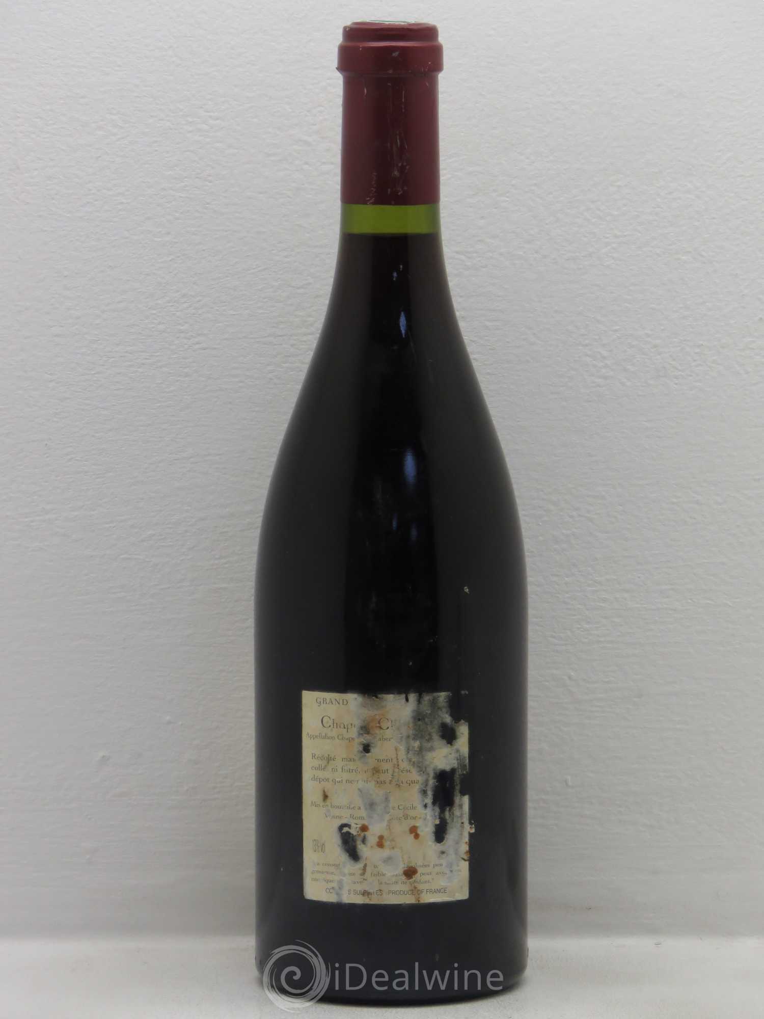 Chapelle-Chambertin Grand Cru Cécile Tremblay 2006 - Lot de 1 bouteille - 1