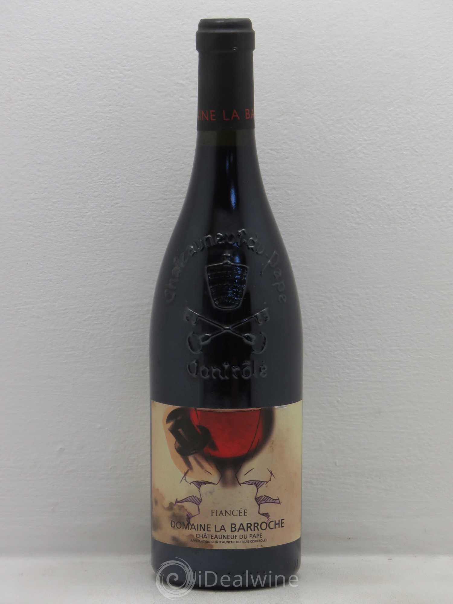 Châteauneuf-du-Pape La Barroche (Domaine de) Cuvée Fiancée Julien Barrot 2006 - Lot de 1 bouteille - 0