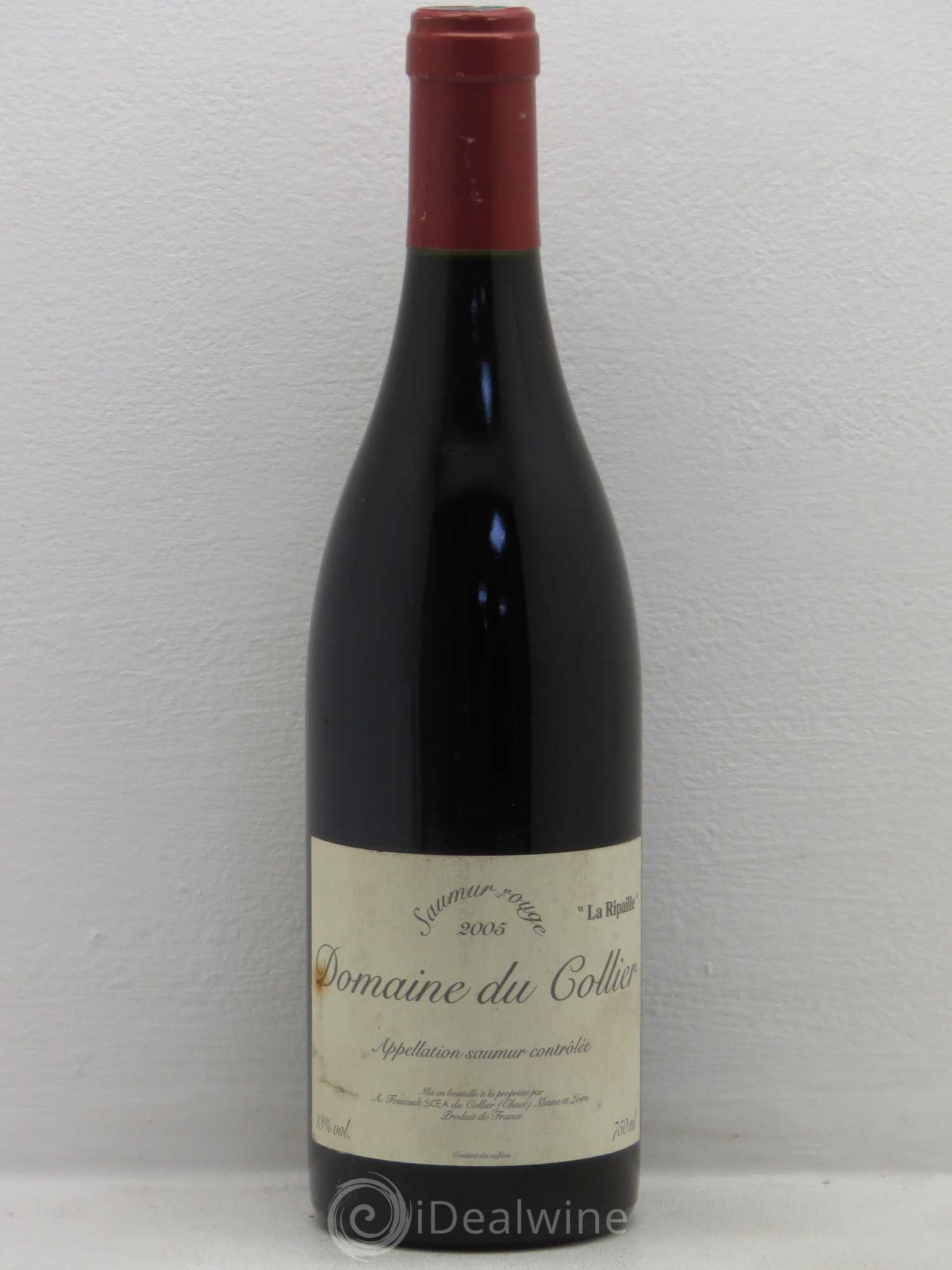 Saumur La Ripaille Domaine du Collier 2005 - Posten von 1 Flasche - 0