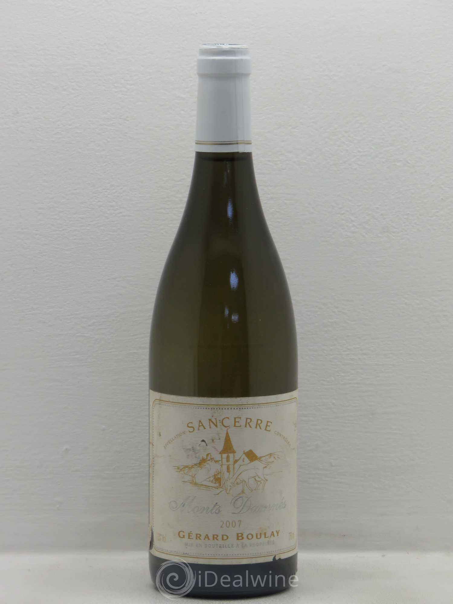 Sancerre Monts Damnés Gérard Boulay 2007 - Lot de 1 bouteille - 0