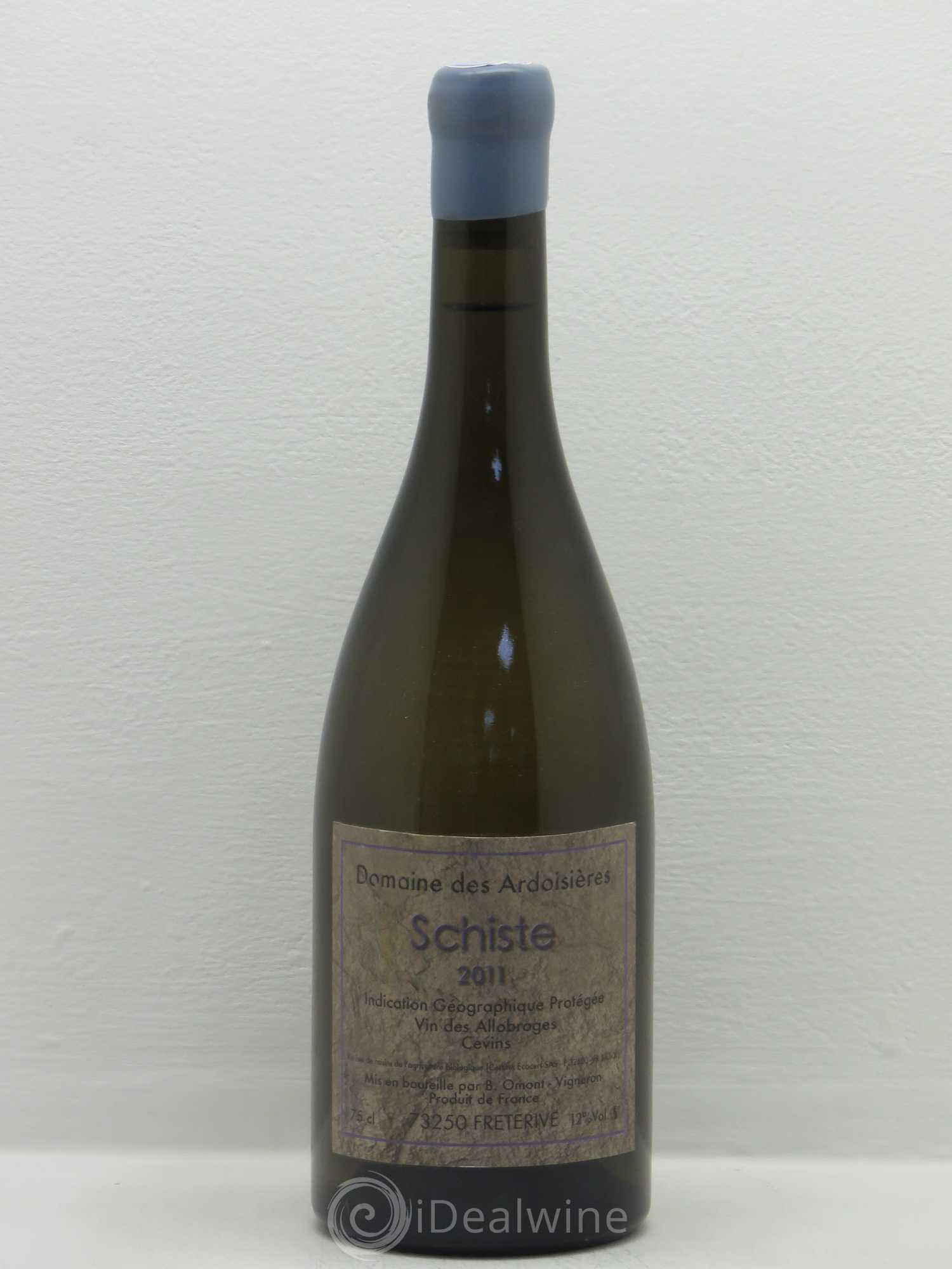 Vin des Allobroges Cevins Schiste Ardoisières (Domaine des) 2011 - Lot de 1 bouteille - 0