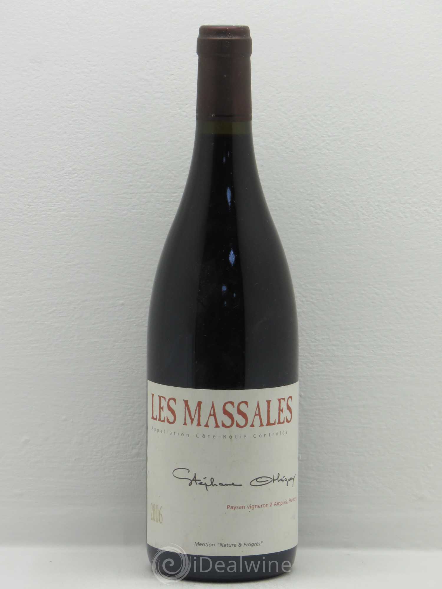 Côte-Rôtie Les Massales Stéphane Othéguy 2006 - Lot de 1 bouteille - 0