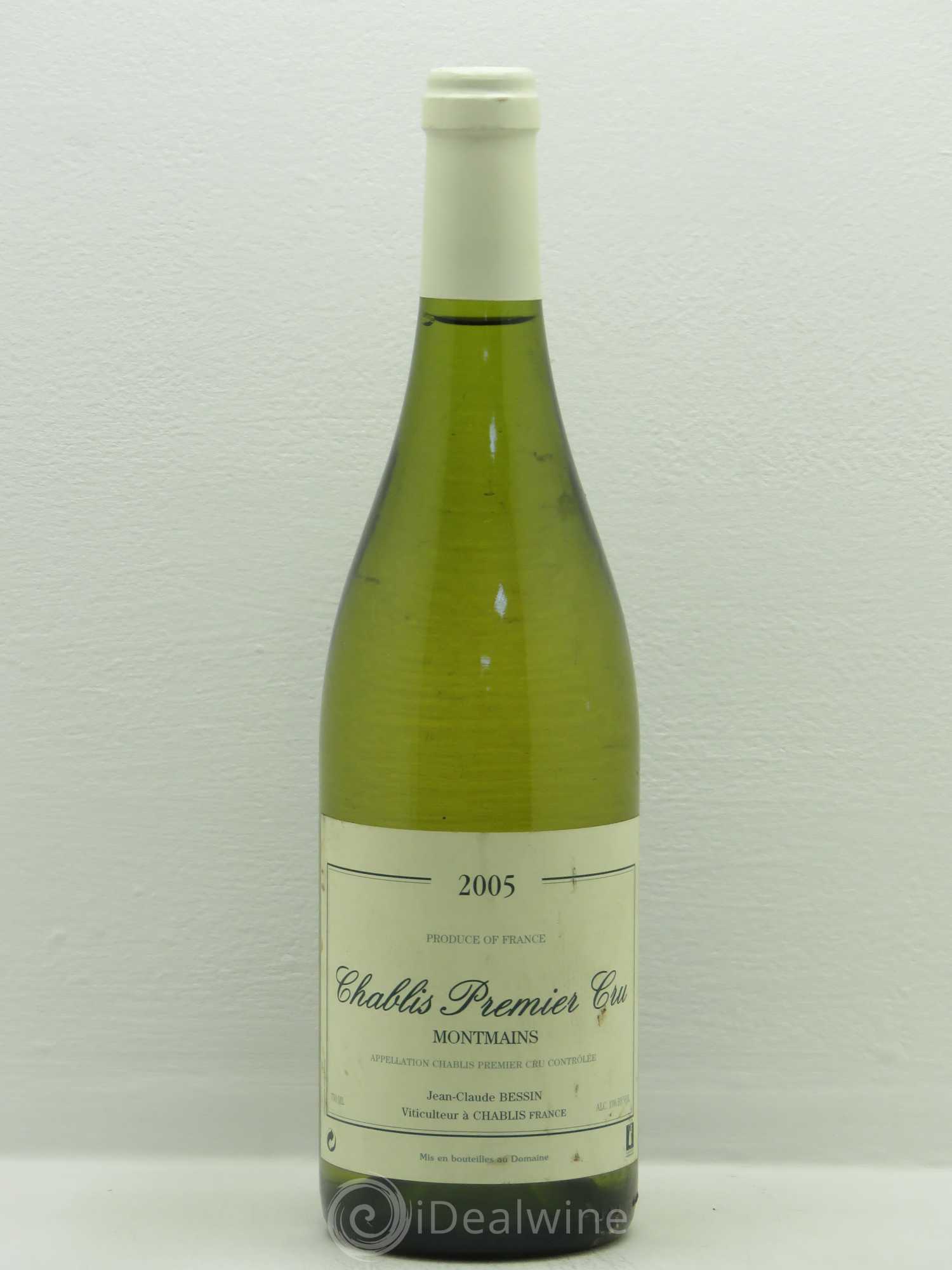 Chablis 1er Cru JC Bessin 2005 - Posten von 1 Flasche - 0