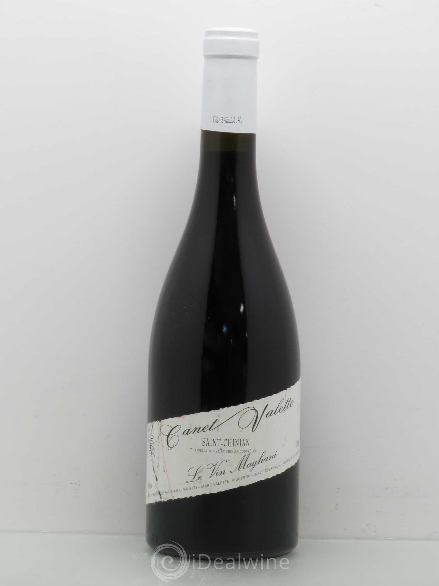 Saint-Chinian Maghani - Canet Valette 2000 - Lot de 1 bouteille - 0