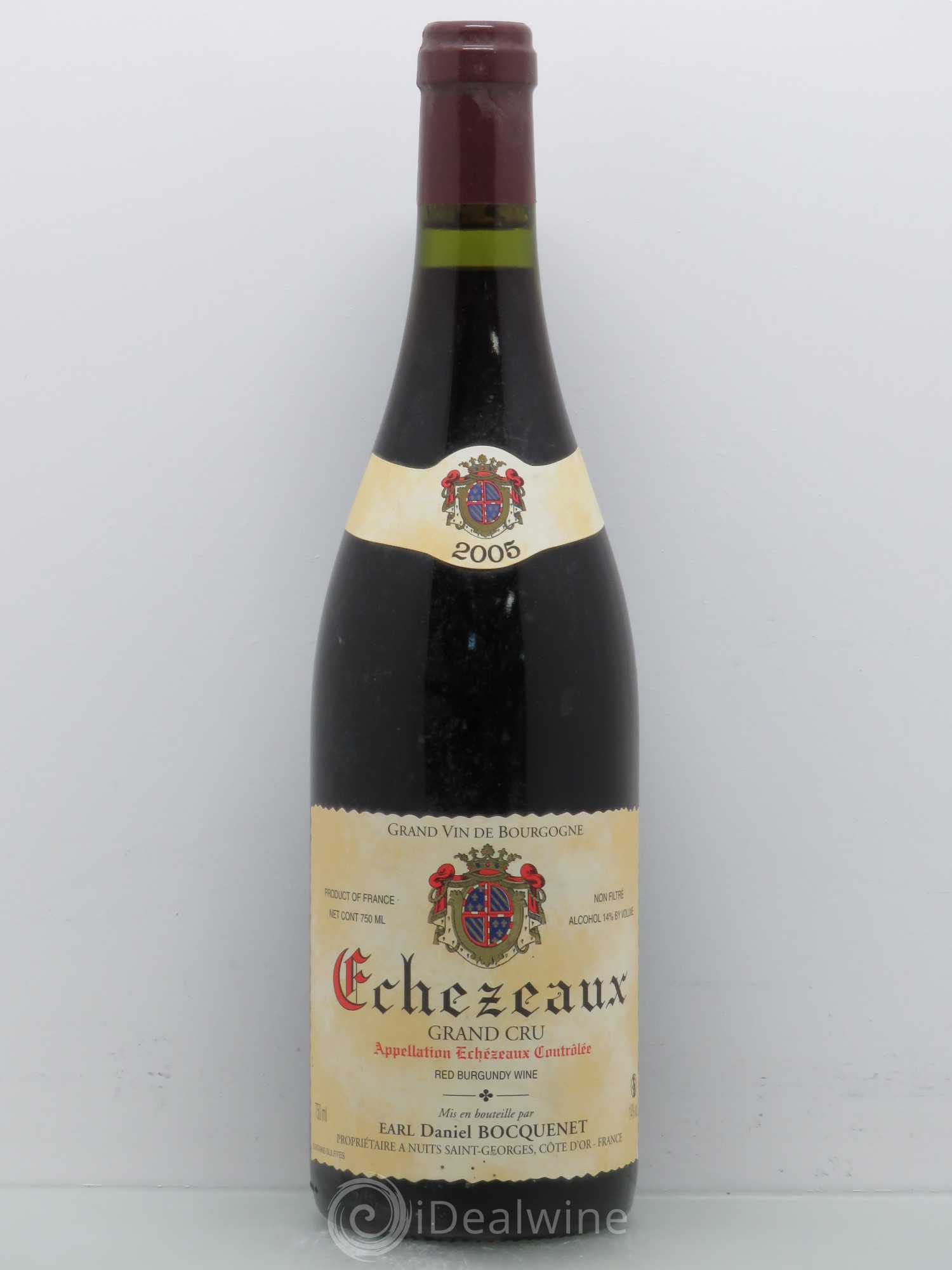 Echezeaux Grand Cru Domaine Bocquenet 2005 - Posten von 1 Flasche - 0