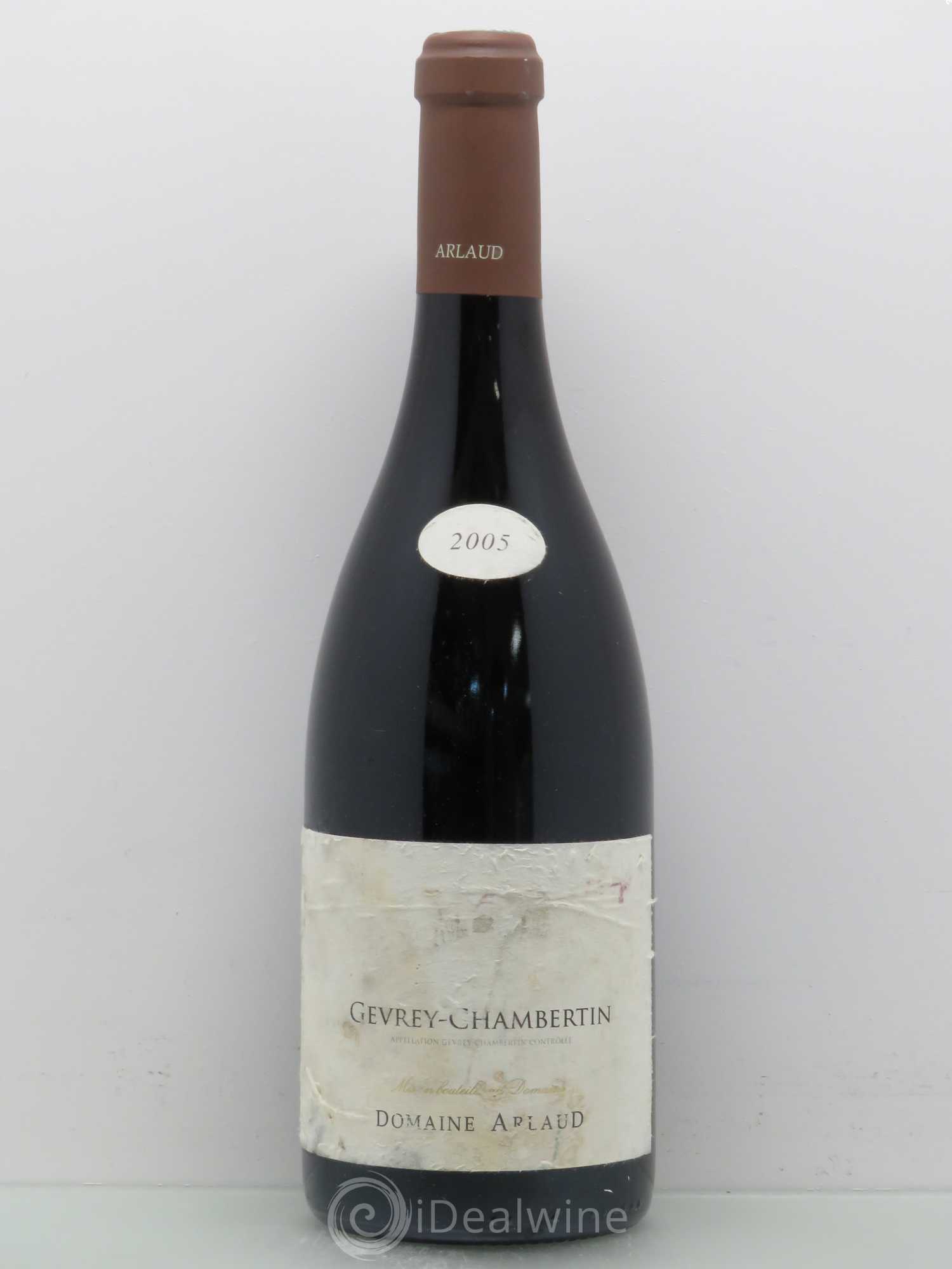 Gevrey-Chambertin Arlaud 2005 - Lot de 1 bouteille - 0
