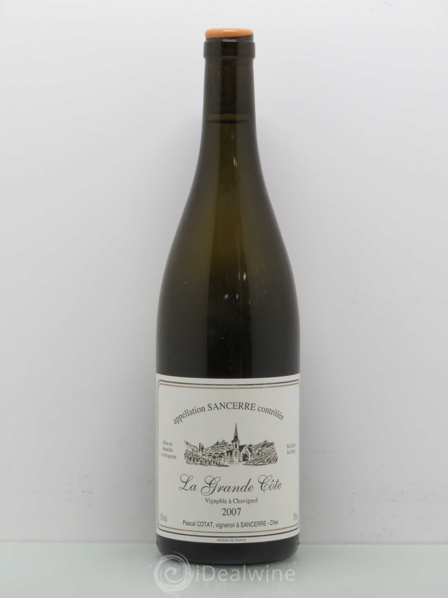 Sancerre La Grande Côte François Cotat 2007 - Lot de 1 bouteille - 0