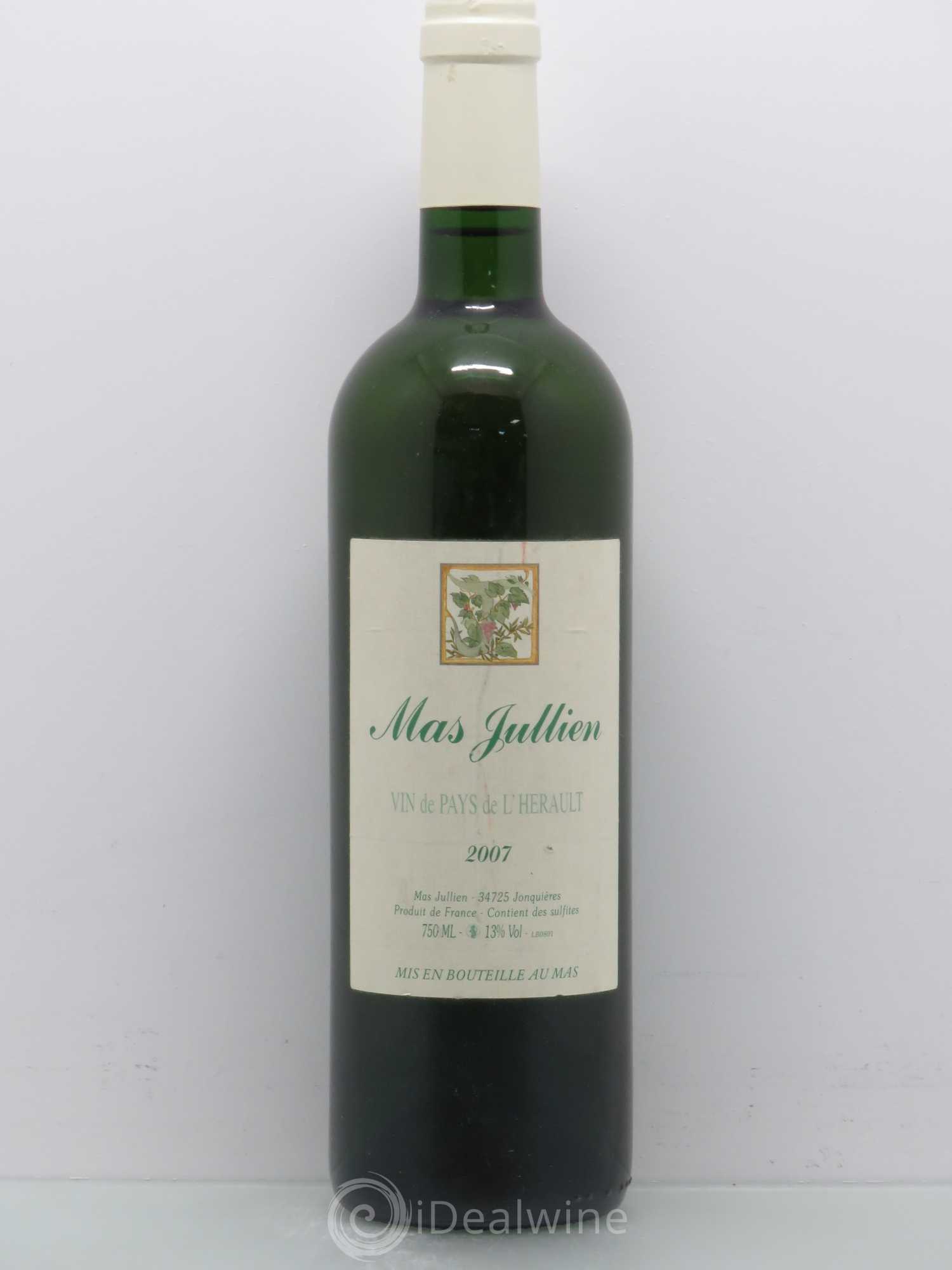 Pays d'Hérault Mas Julien 2007 - Posten von 1 Flasche - 0