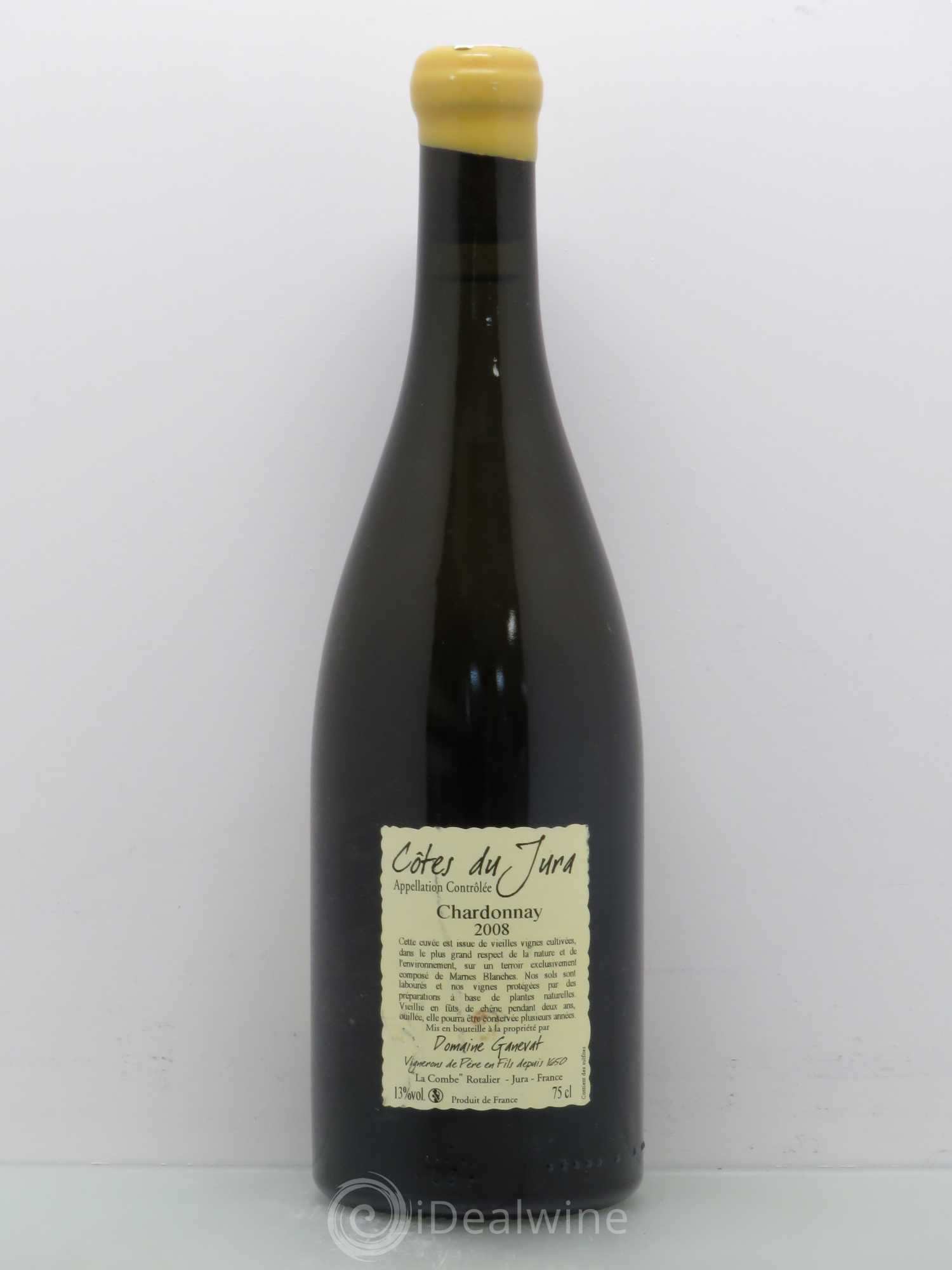 Côtes du Jura Les Grands Teppes Vieilles Vignes Jean-François Ganevat (Domaine) 2008 - Lot de 1 bouteille - 1