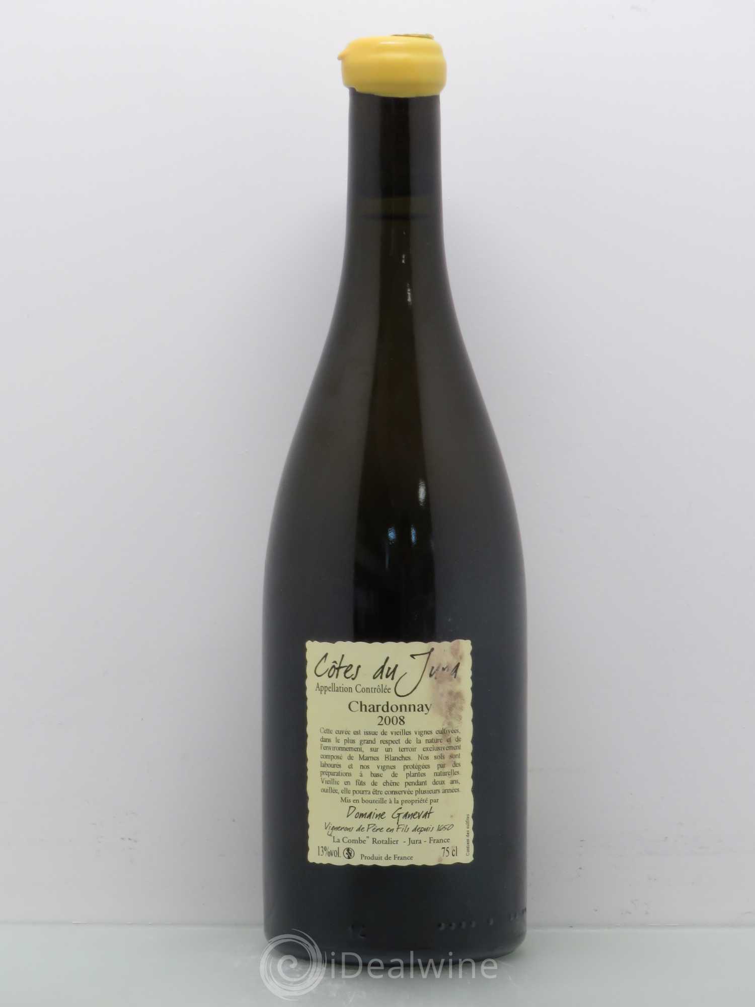 Côtes du Jura Les Grands Teppes Vieilles Vignes Jean-François Ganevat (Domaine) 2008 - Lot de 1 bouteille - 1