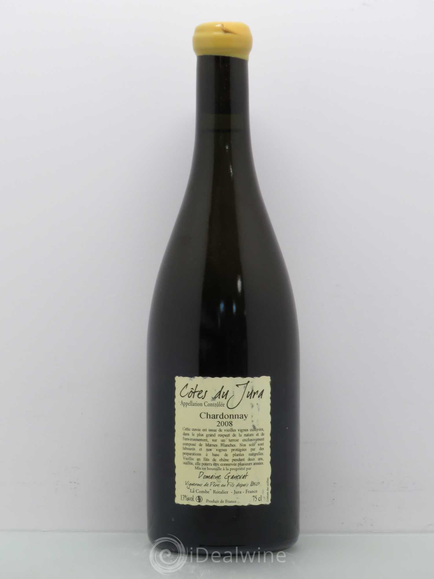 Côtes du Jura Les Grands Teppes Vieilles Vignes Jean-François Ganevat (Domaine) 2008 - Lot de 1 bouteille - 1