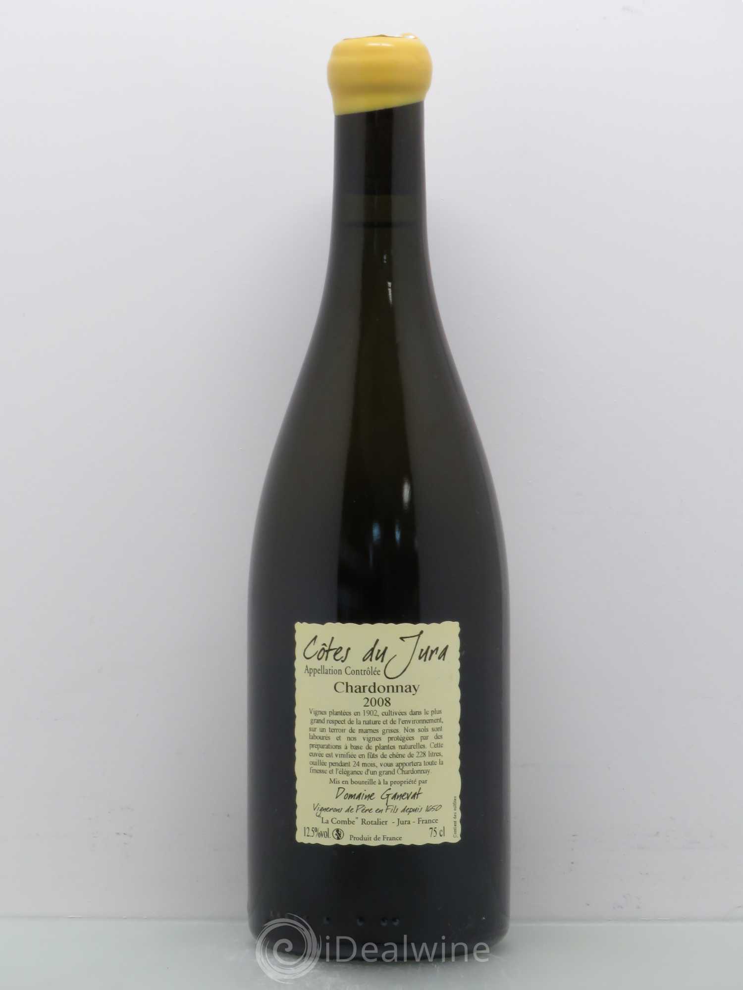 Côtes du Jura Les Chalasses Vieilles Vignes Jean-François Ganevat (Domaine) 2008 - Lotto di 1 bottiglia - 1