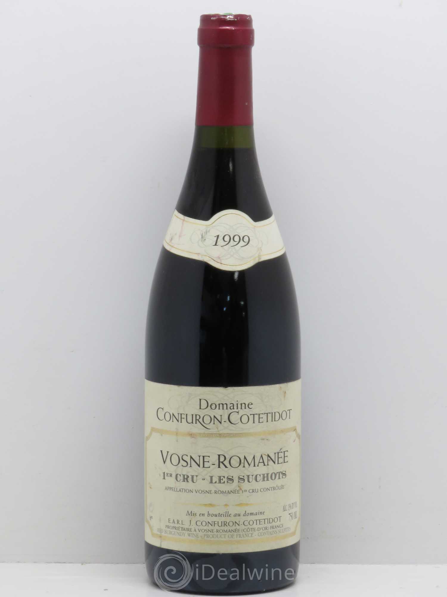 Vosne-Romanée 1er Cru Les Suchots Confuron-Cotetidot 1999 - Lot de 1 bouteille - 0