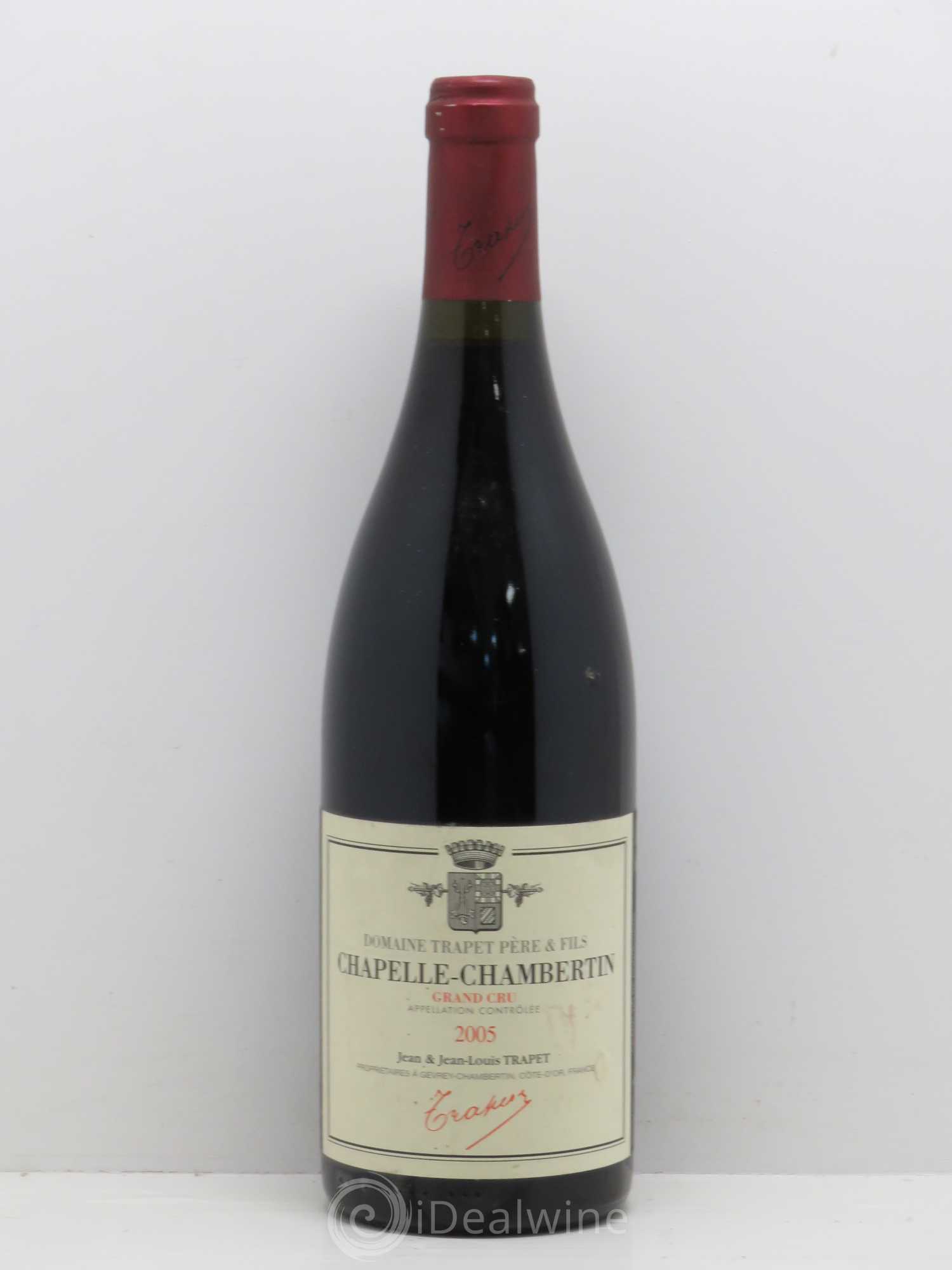 Chapelle-Chambertin Grand Cru Domaine Trapet 2005 - Lot de 1 bouteille - 0