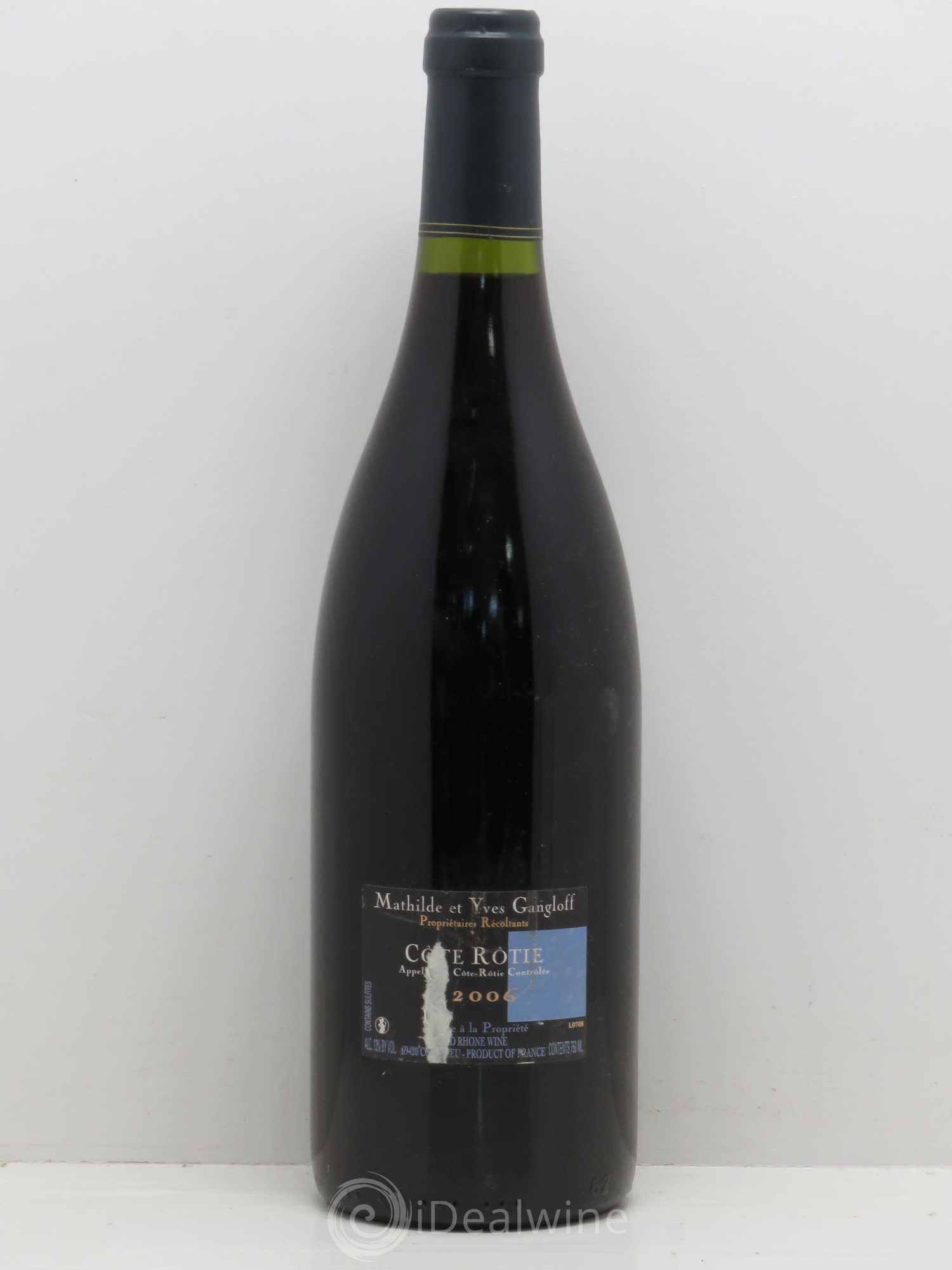 Côte-Rôtie La Barbarine Gangloff (Domaine) 2006 - Lot de 1 bouteille - 1