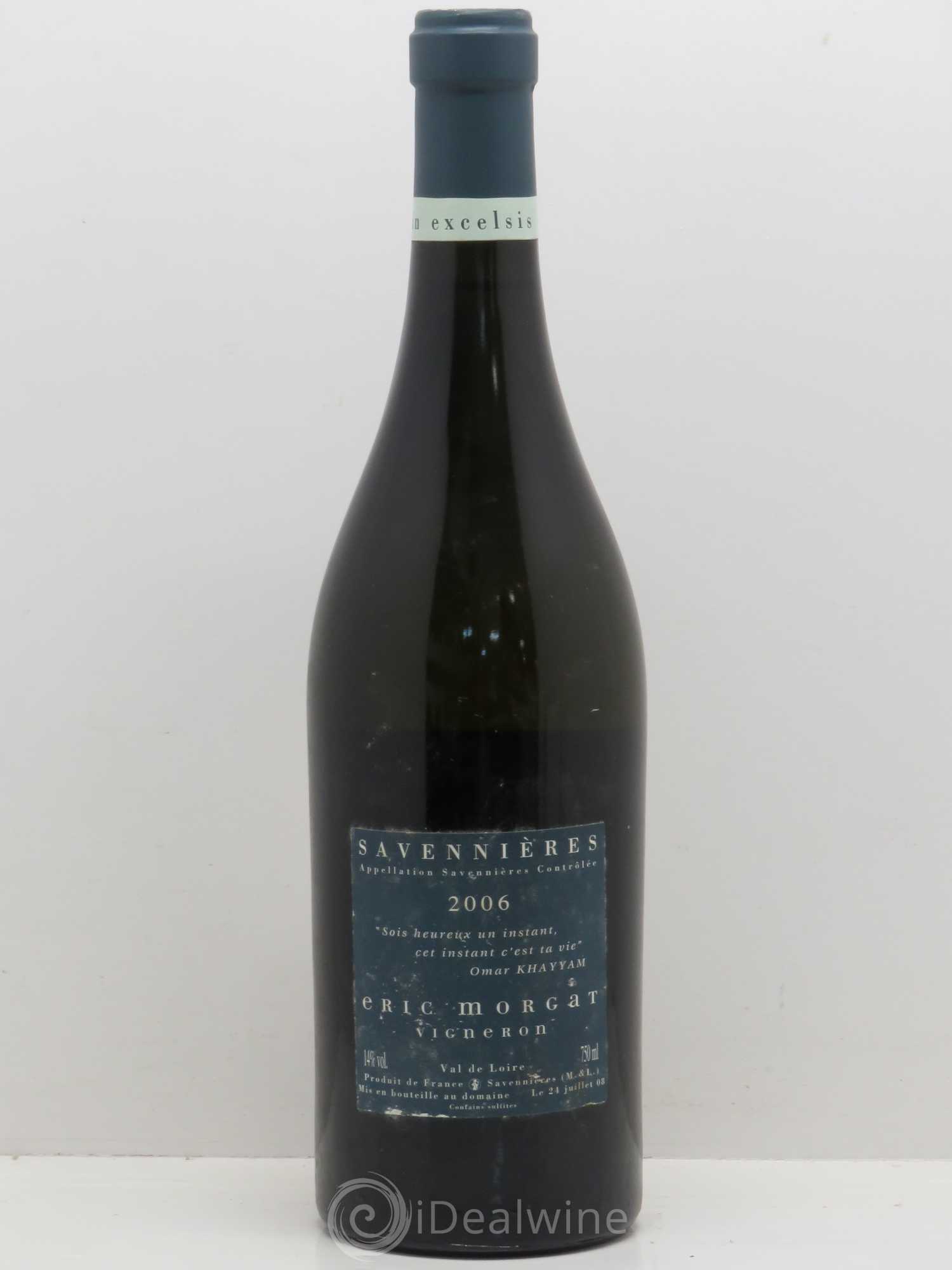 Savennières L'Enclos Eric Morgat L'enclos 2006 - Lot de 1 bouteille - 1