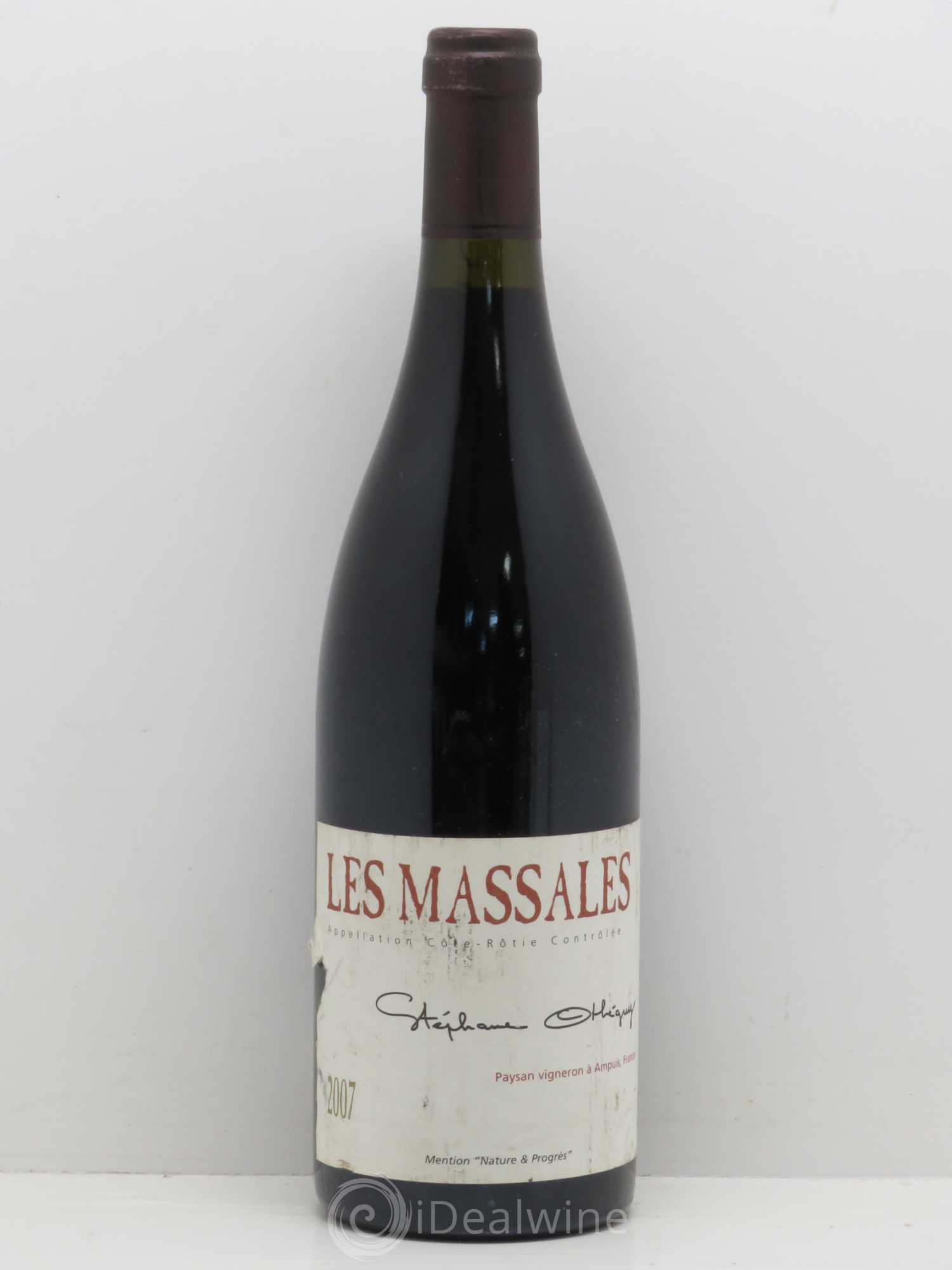 Côte-Rôtie Les Massales Stéphane Othéguy 2007 - Lot de 1 bouteille - 0