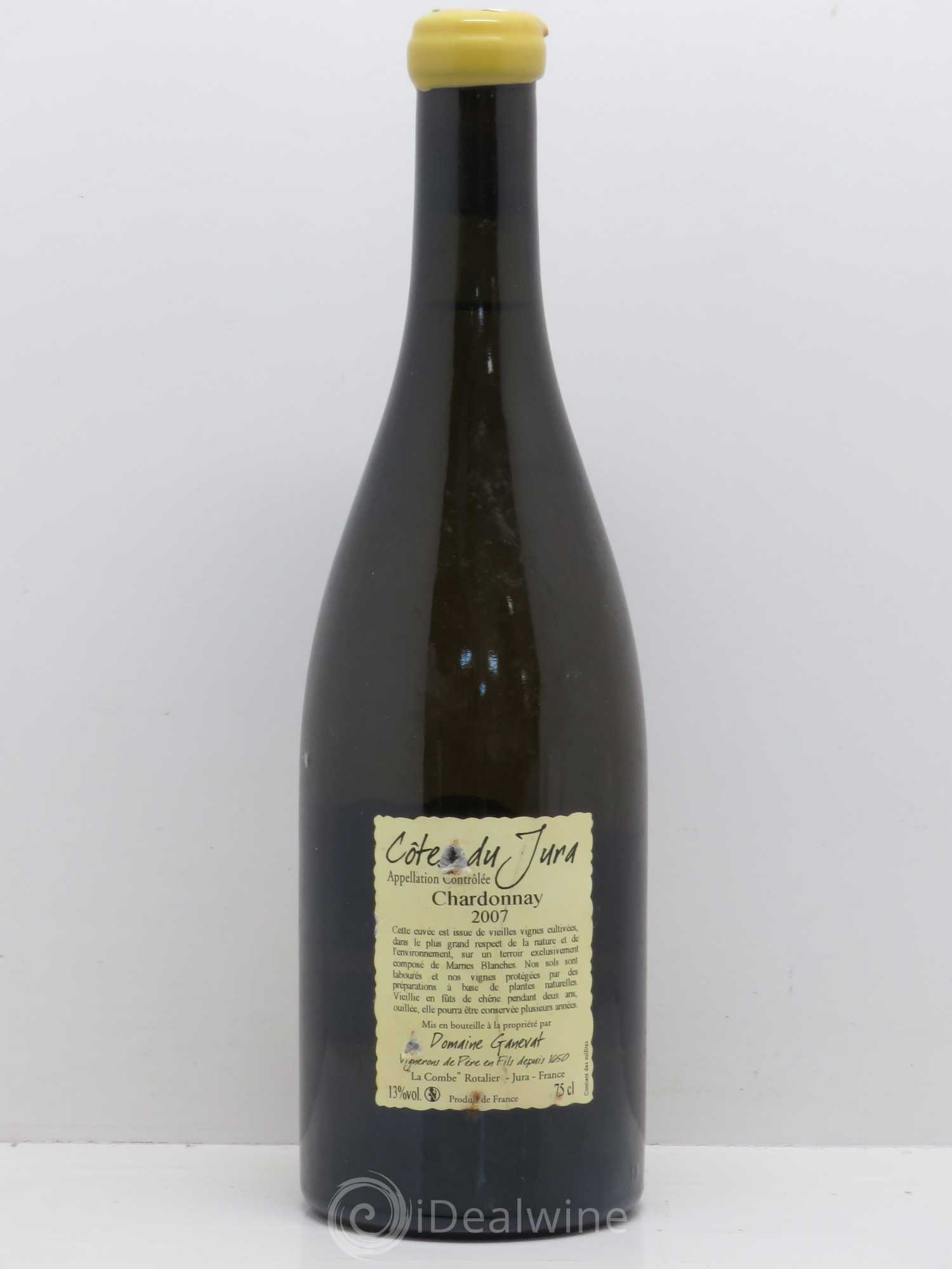Côtes du Jura Les Grands Teppes Vieilles Vignes Jean-François Ganevat (Domaine) 2007 - Lot de 1 bouteille - 1