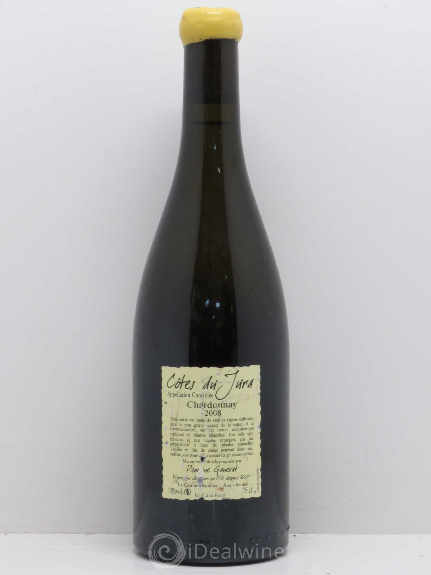 Côtes du Jura Les Grands Teppes Vieilles Vignes Jean-François Ganevat (Domaine) 2008 - Lot de 1 bouteille - 1