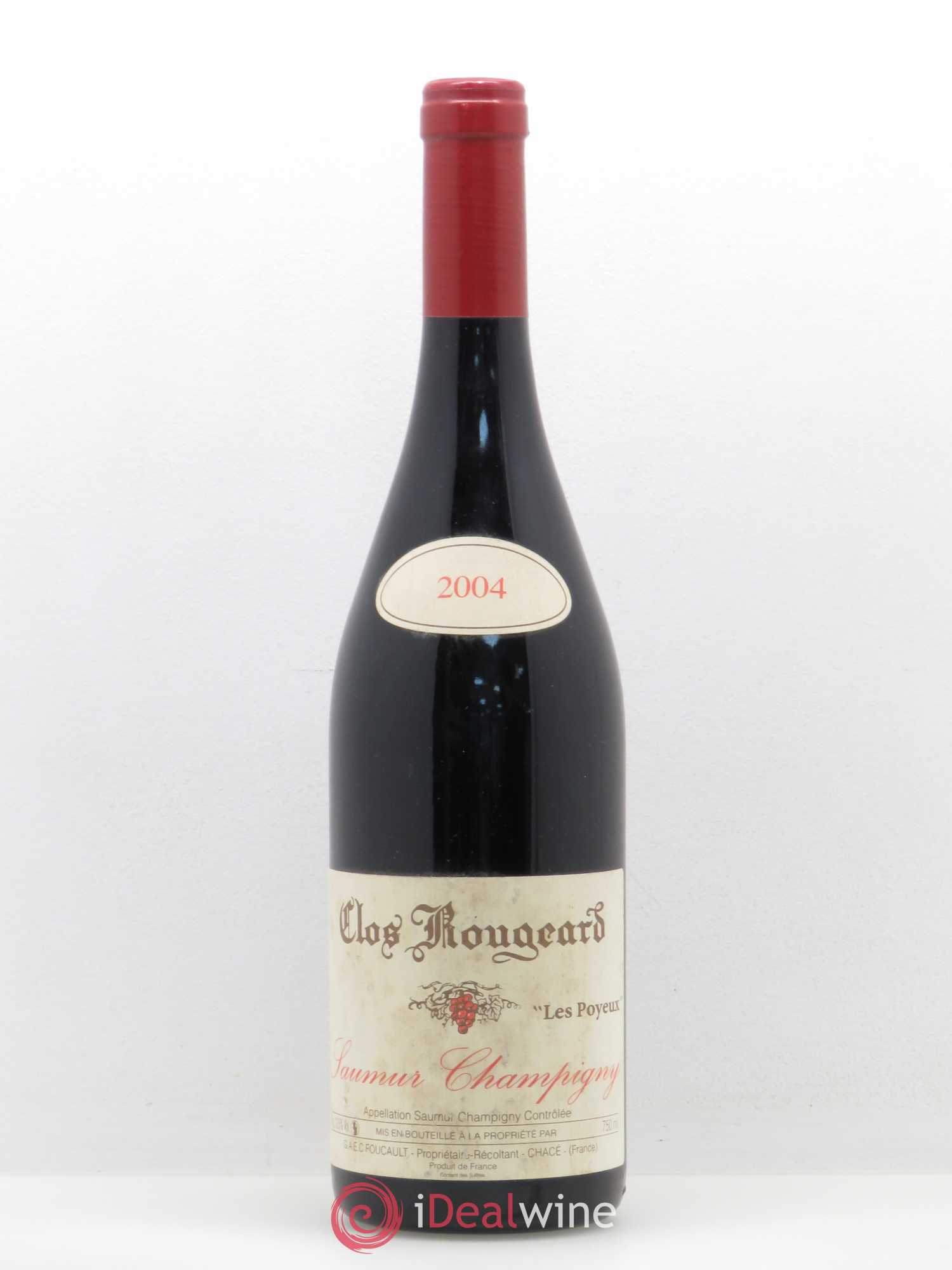 Saumur-Champigny Les Poyeux Clos Rougeard 2004 - Lot de 1 bouteille - 0