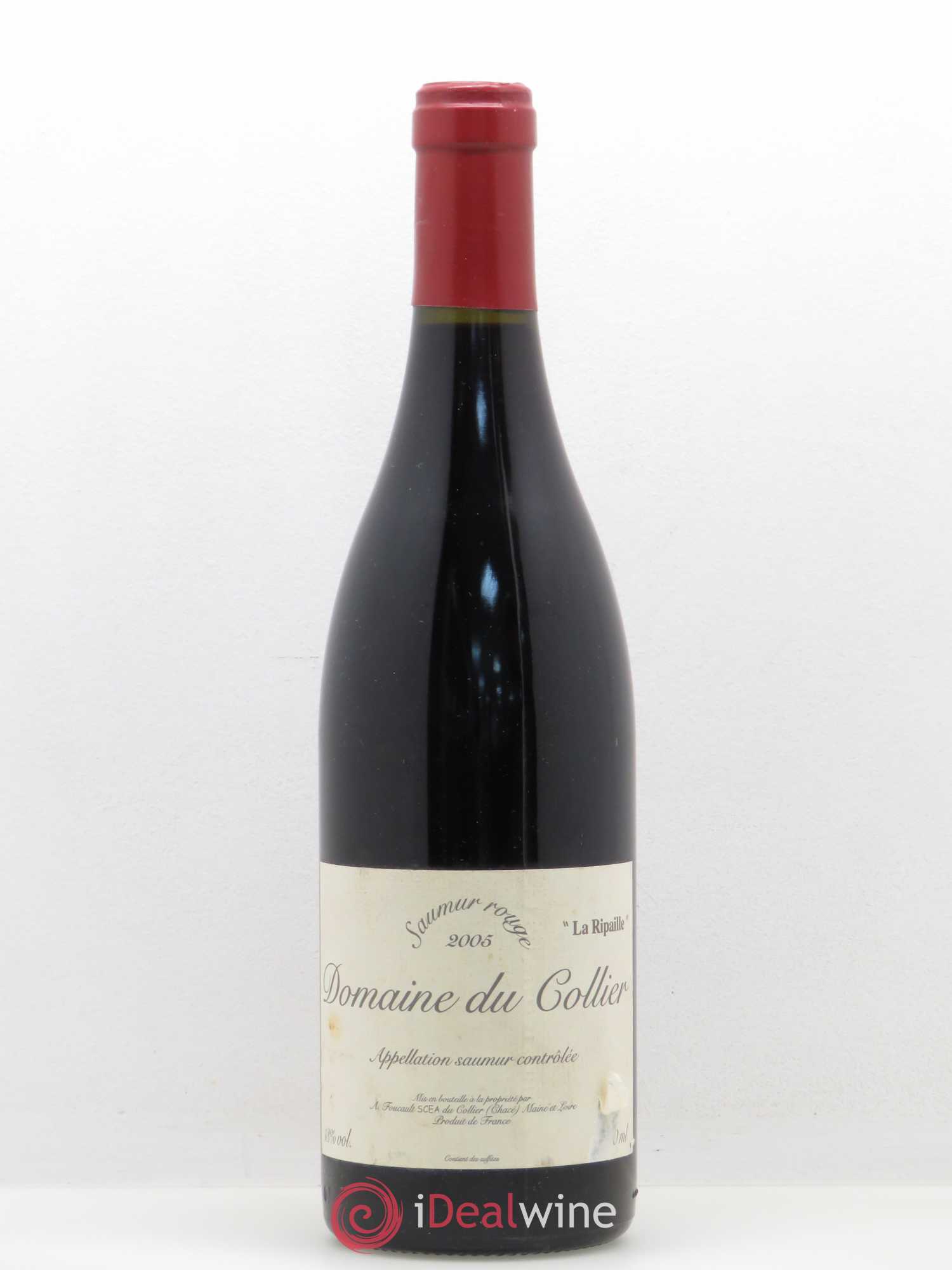Saumur La Ripaille Domaine du Collier 2005 - Lot de 1 bouteille - 0