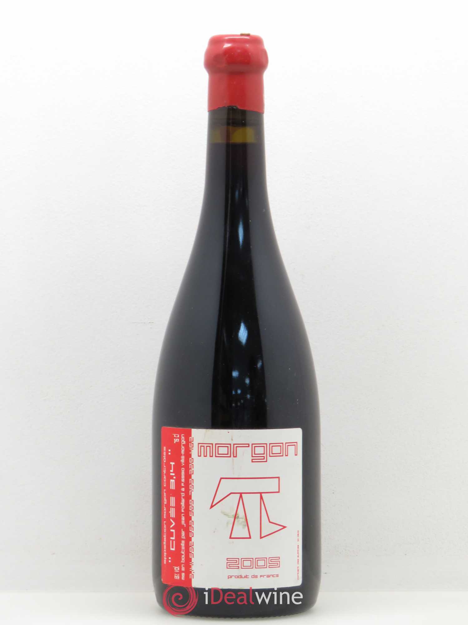 Morgon 3.14 Jean Foillard 2005 - Lot de 1 bouteille - 0