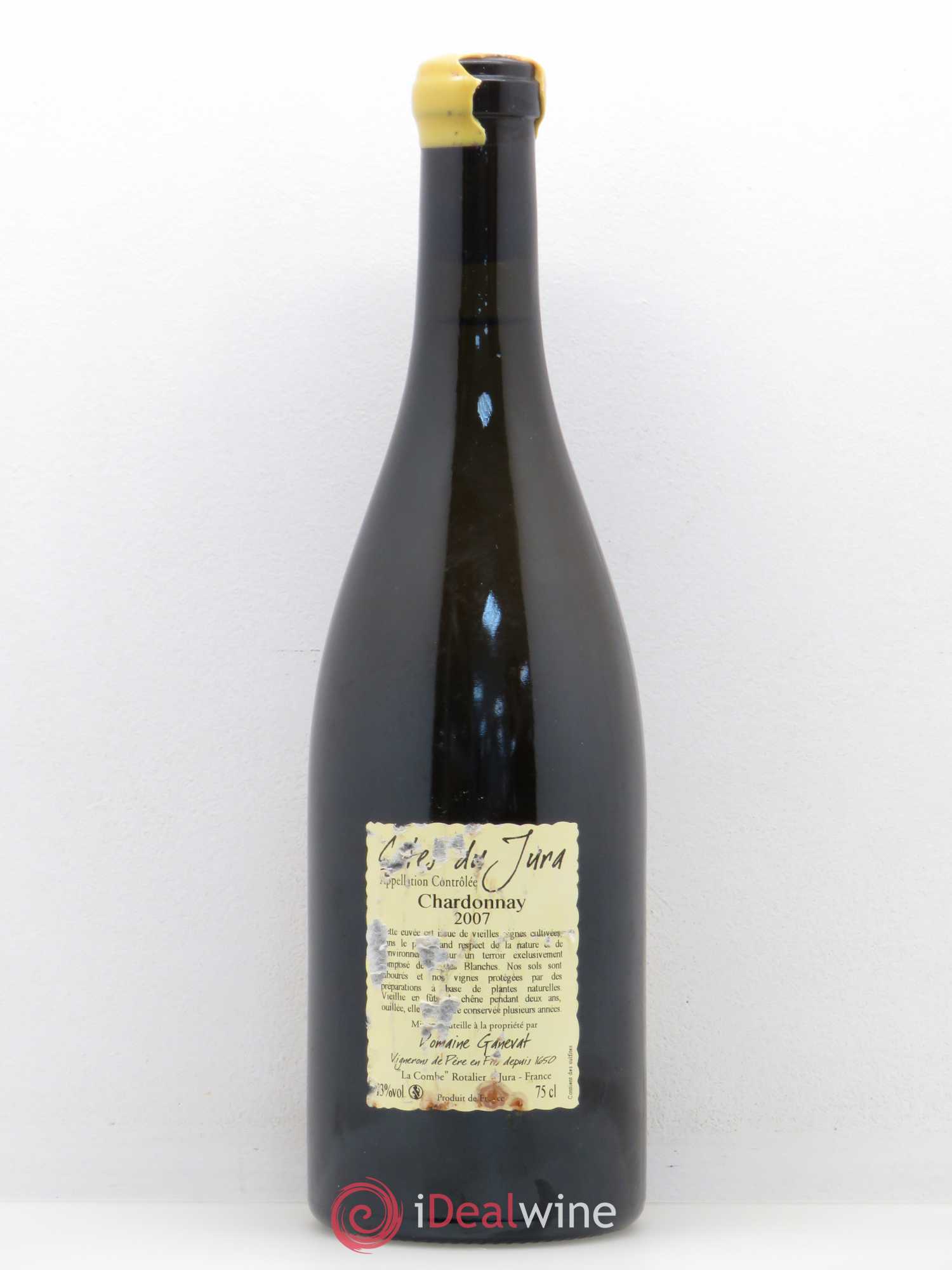 Côtes du Jura Les Grands Teppes Vieilles Vignes Jean-François Ganevat (Domaine) 2007 - Lot de 1 bouteille - 1
