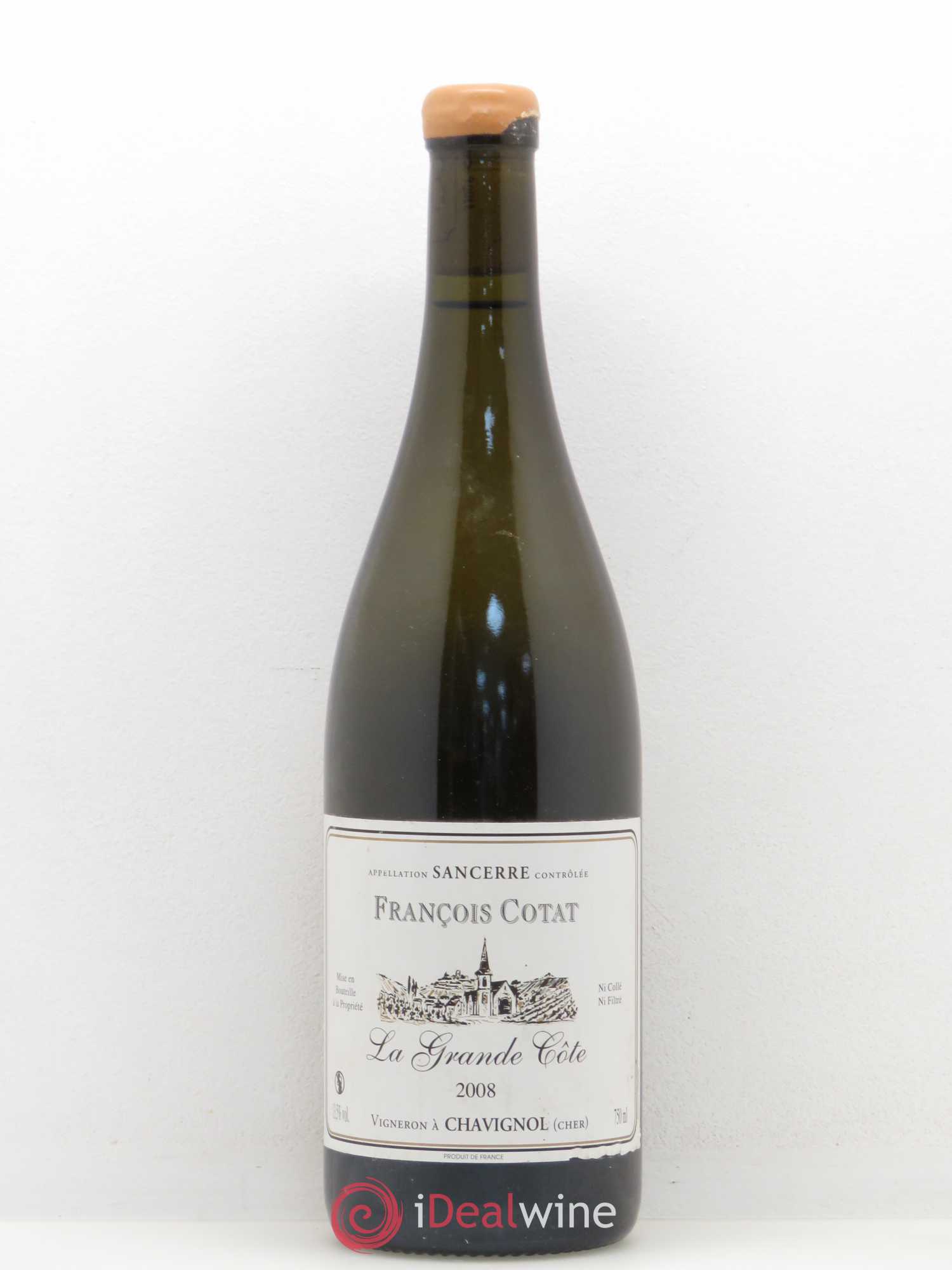 Sancerre La Grande Côte François Cotat 2008 - Lot de 1 bouteille - 0
