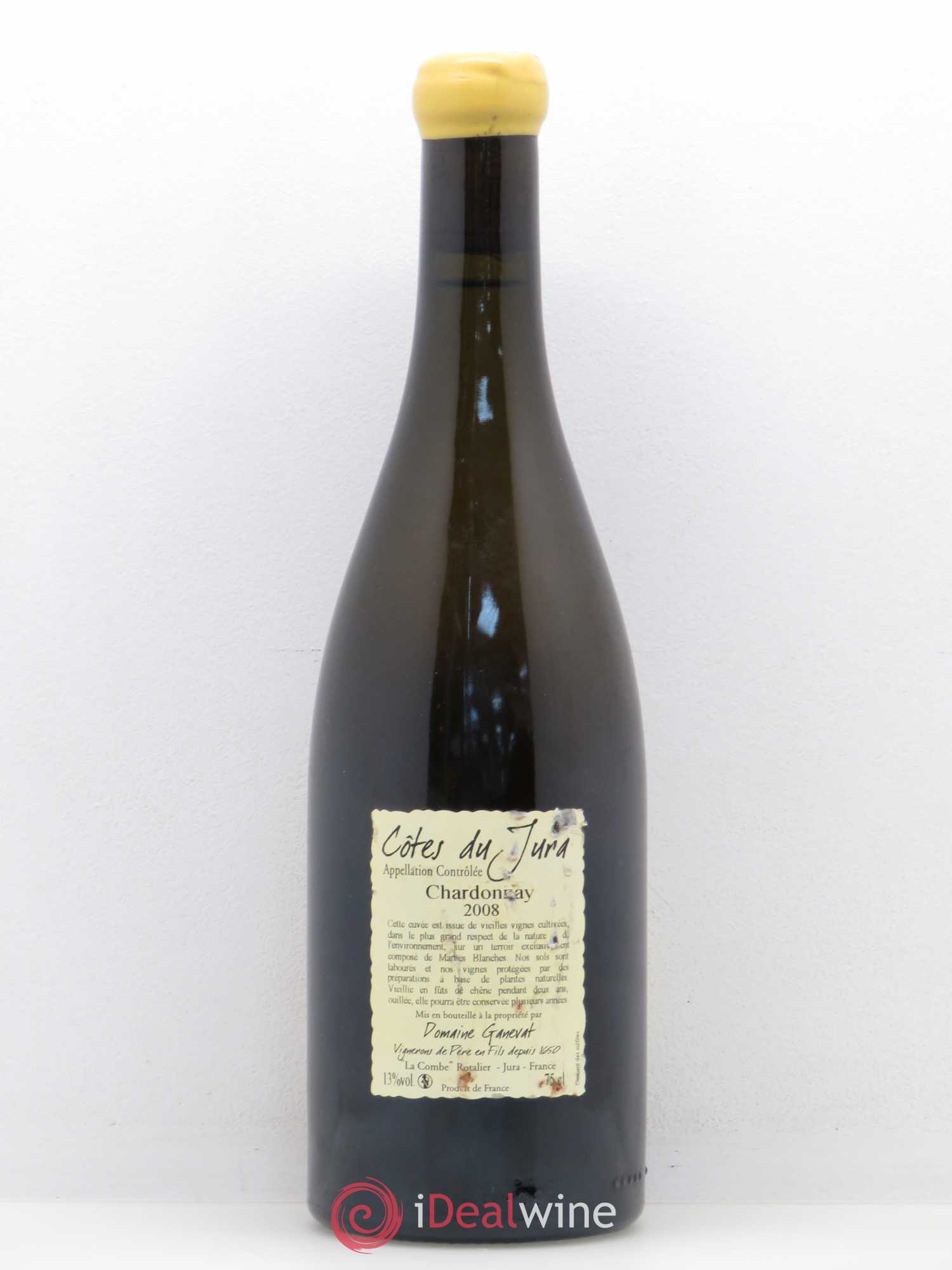 Côtes du Jura Les Grands Teppes Vieilles Vignes Jean-François Ganevat (Domaine) 2008 - Lot de 1 bouteille - 1