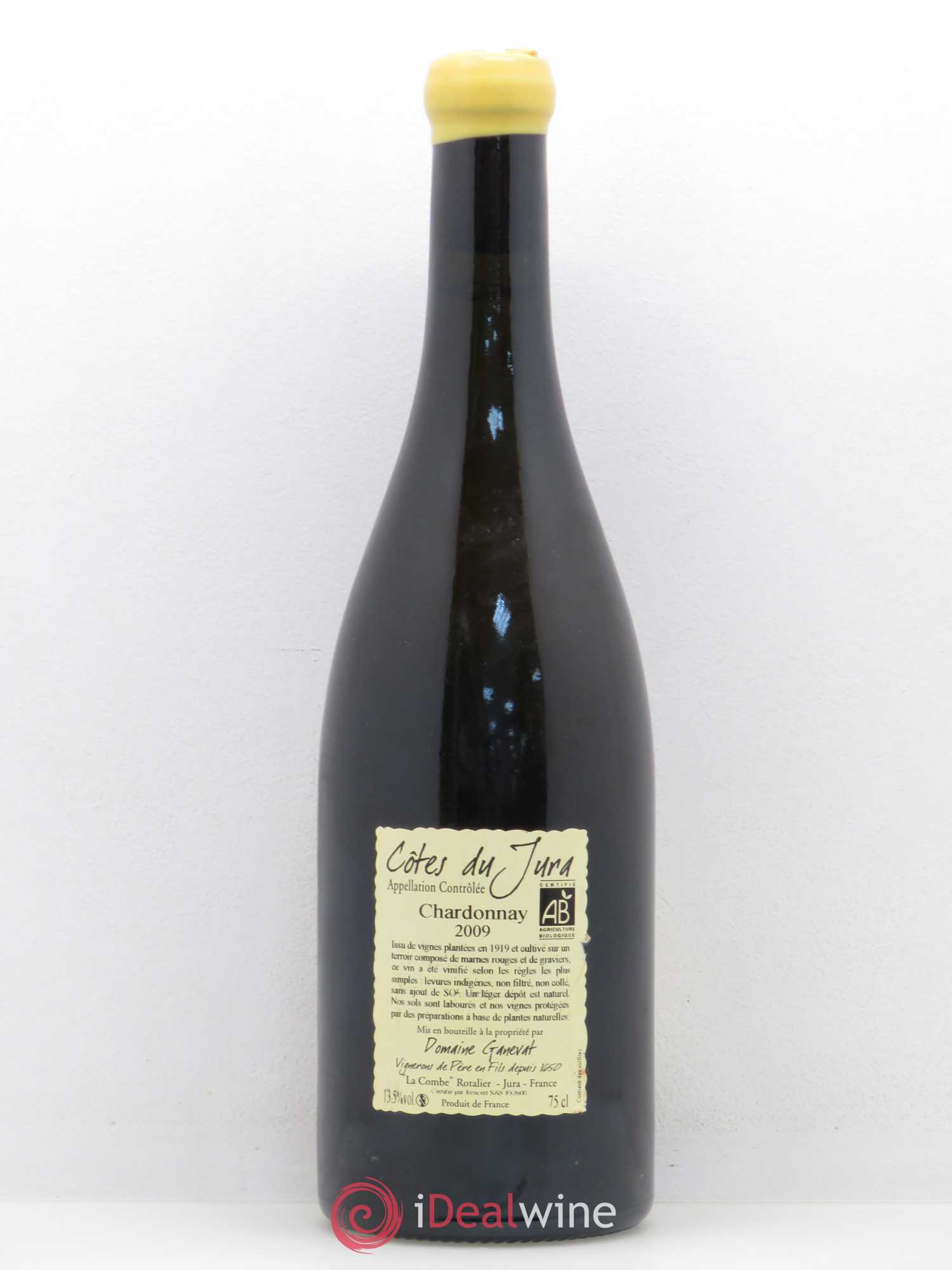 Côtes du Jura Les Grands Teppes Vieilles Vignes Jean-François Ganevat (Domaine) 2009 - Lot de 1 bouteille - 1