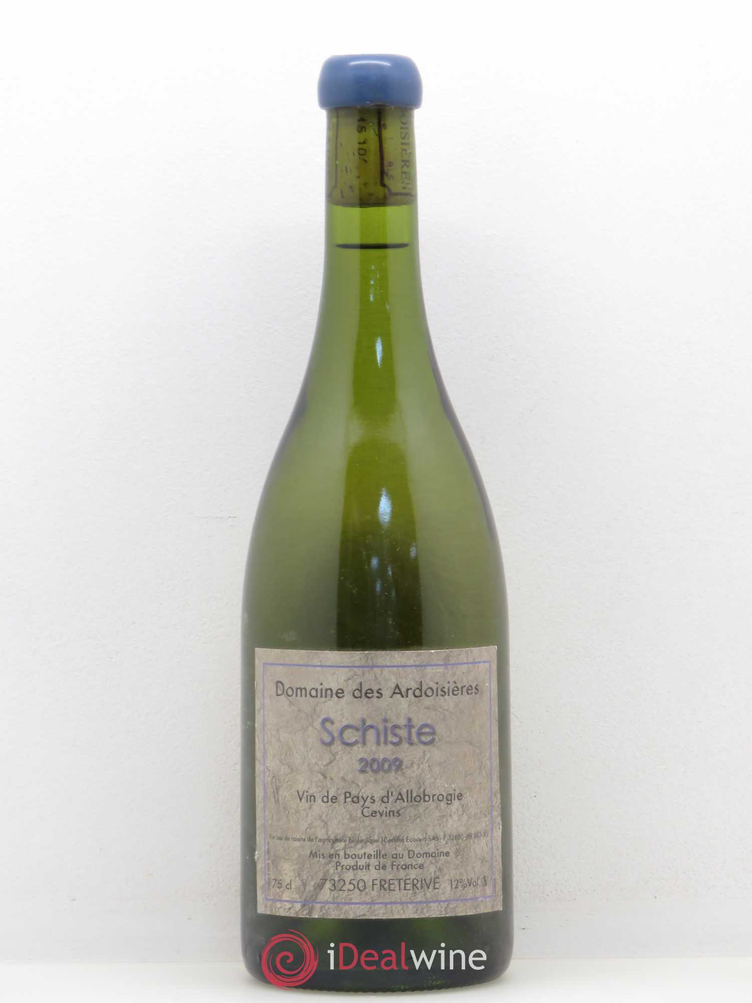 Vin des Allobroges Cevins Schiste Ardoisières (Domaine des) 2009 - Lot de 1 bouteille - 0