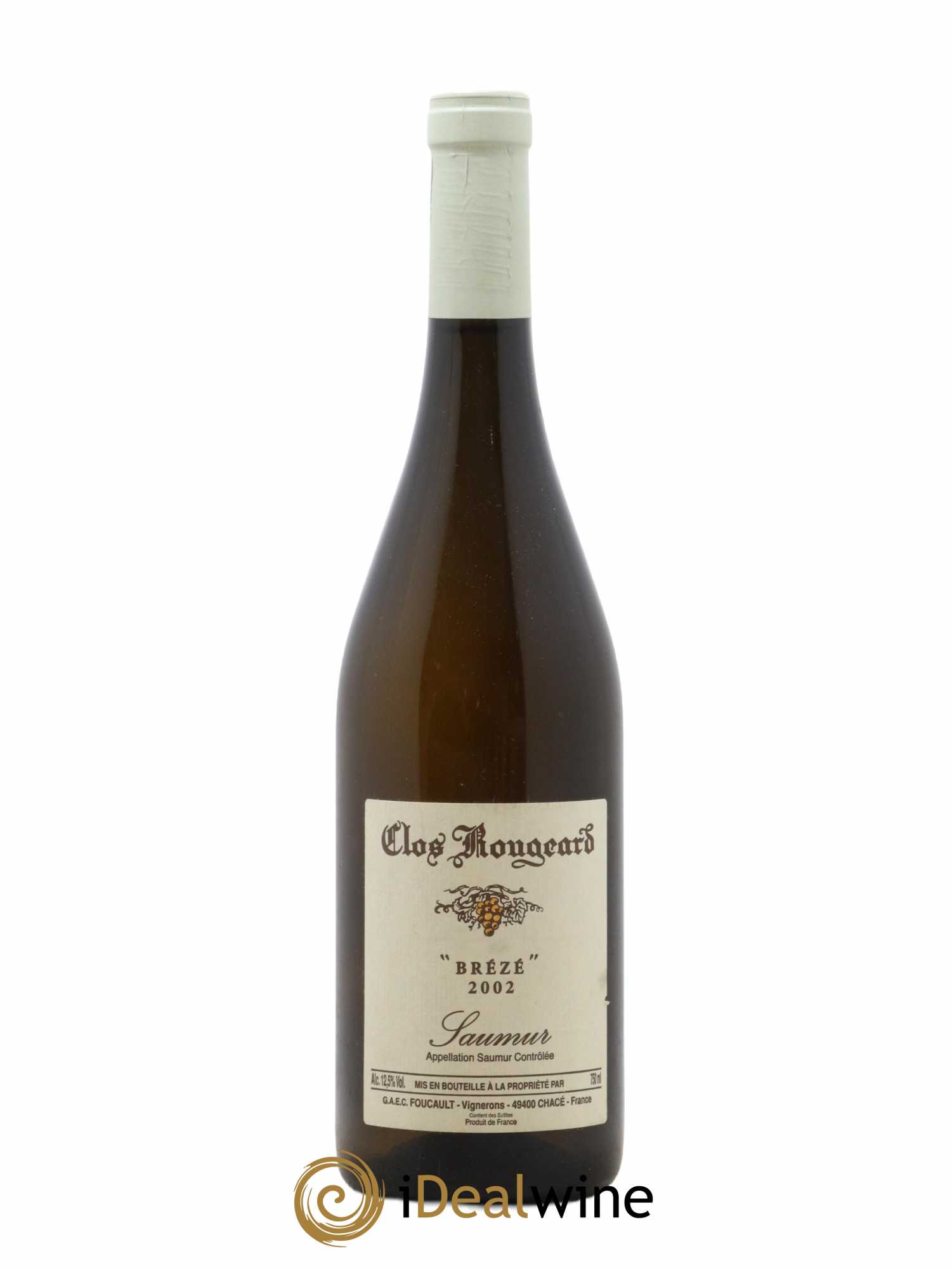 Saumur Brézé Clos Rougeard 2002 - Lot de 1 bouteille - 0