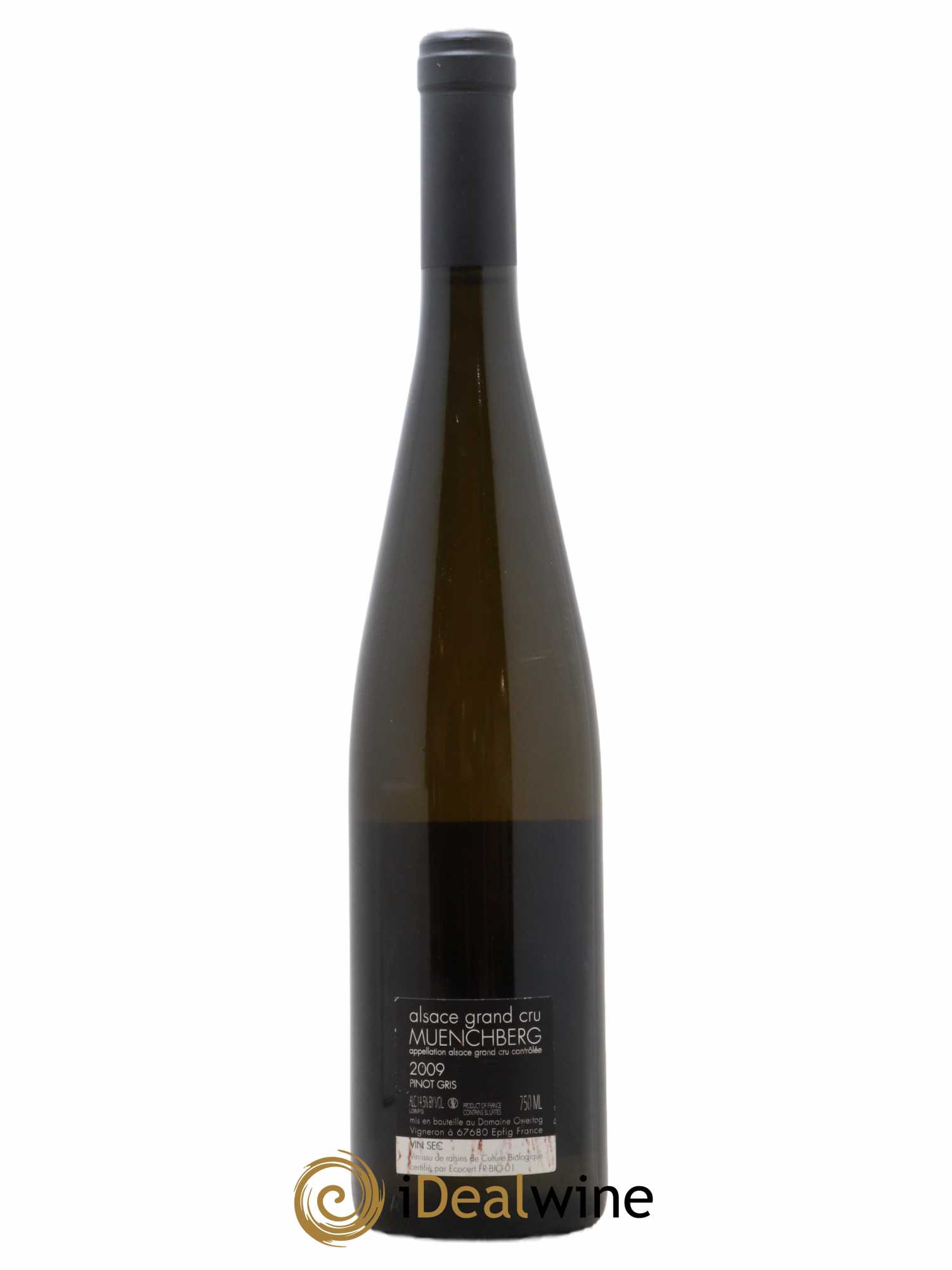 Alsace Pinot Gris Grand Cru Muenchberg A360P Ostertag (Domaine) 2009 - Lot de 1 bouteille - 1