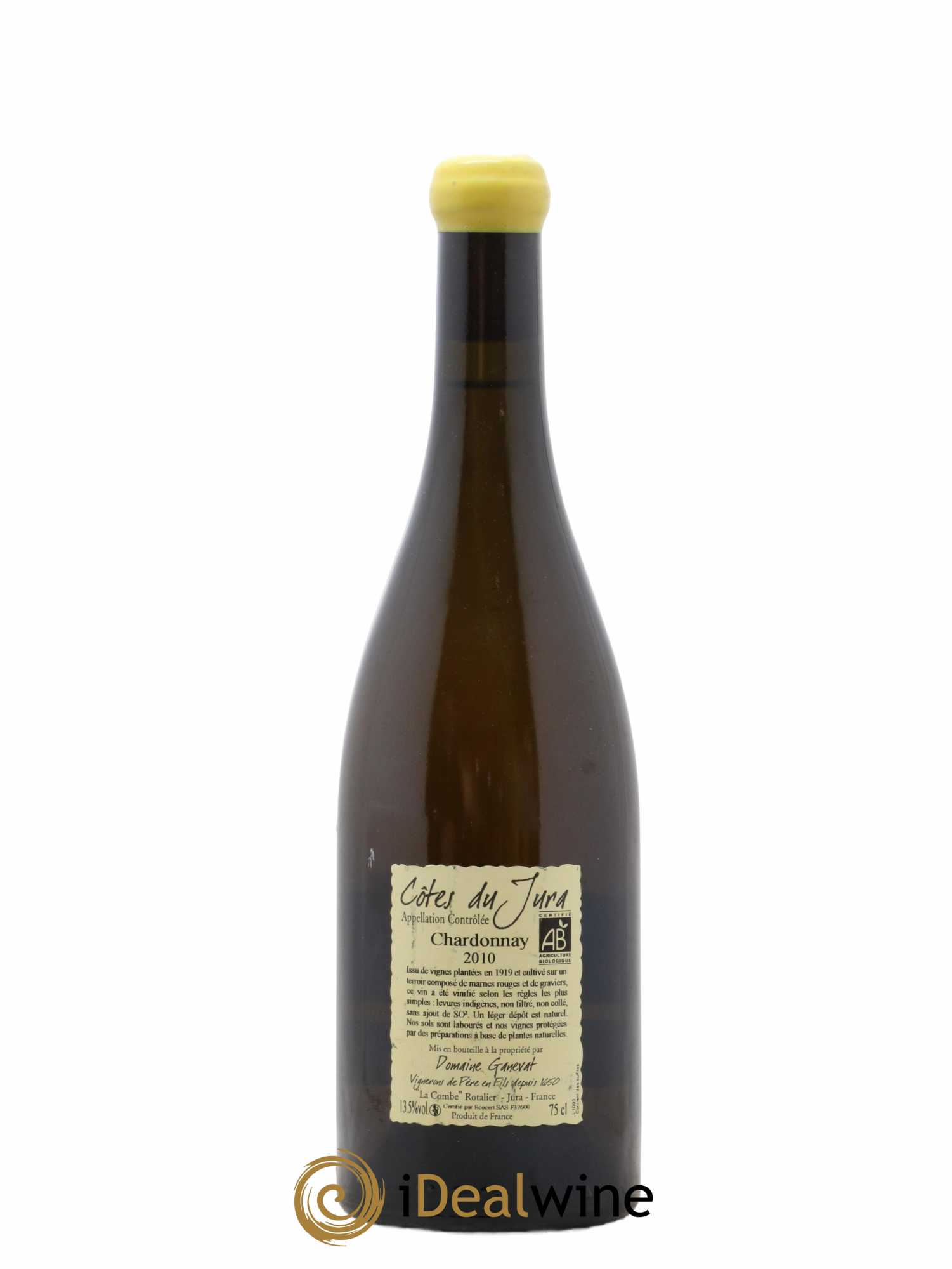 Côtes du Jura Les Grands Teppes Vieilles Vignes Jean-François Ganevat (Domaine) 2010 - Lot de 1 bouteille - 1
