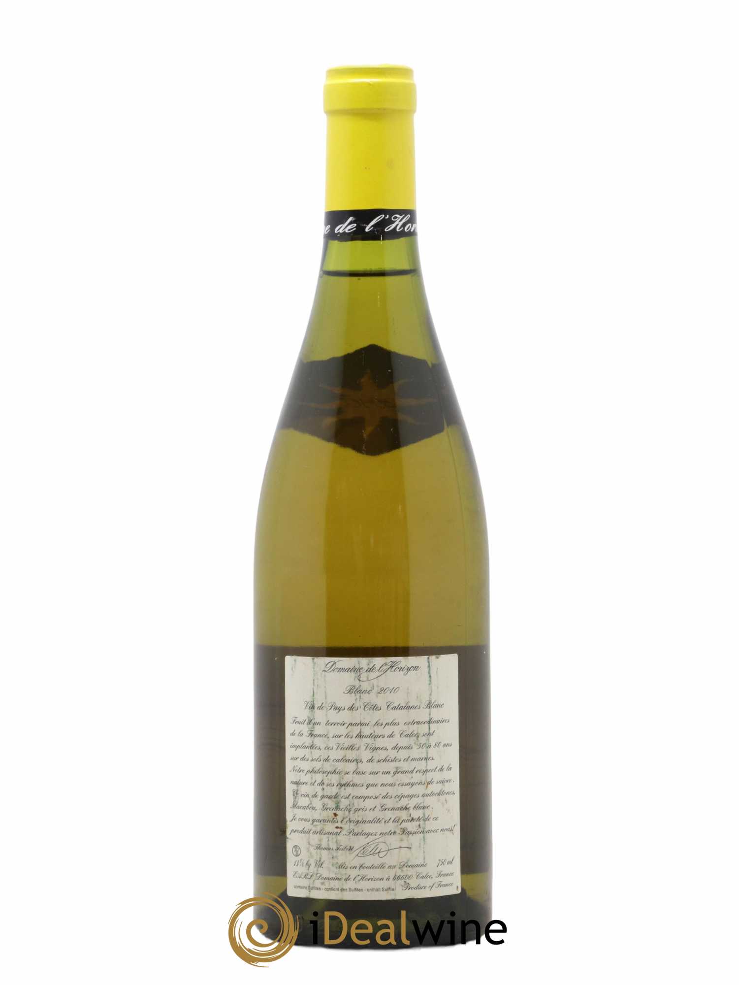 Côtes Catalanes (VDP des Côtes Catalanes) Domaine de L'Horizon 2010 - Posten von 1 Flasche - 1