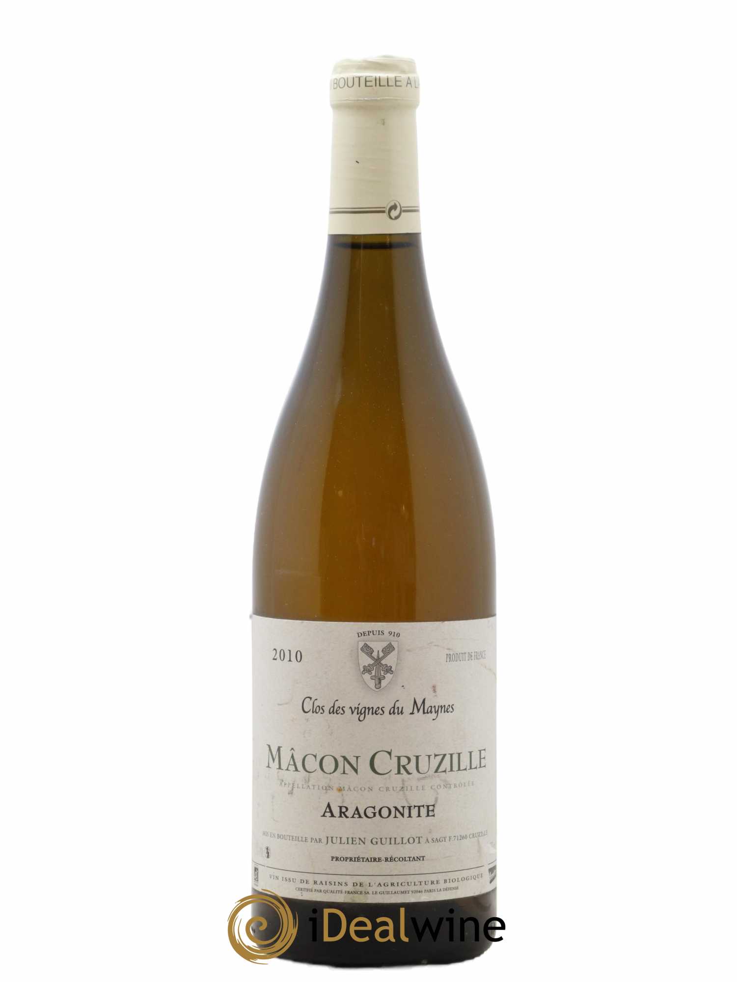 Mâcon-Cruzille Aragonite Les Vignes du Maynes 2010 - Posten von 1 Flasche - 0