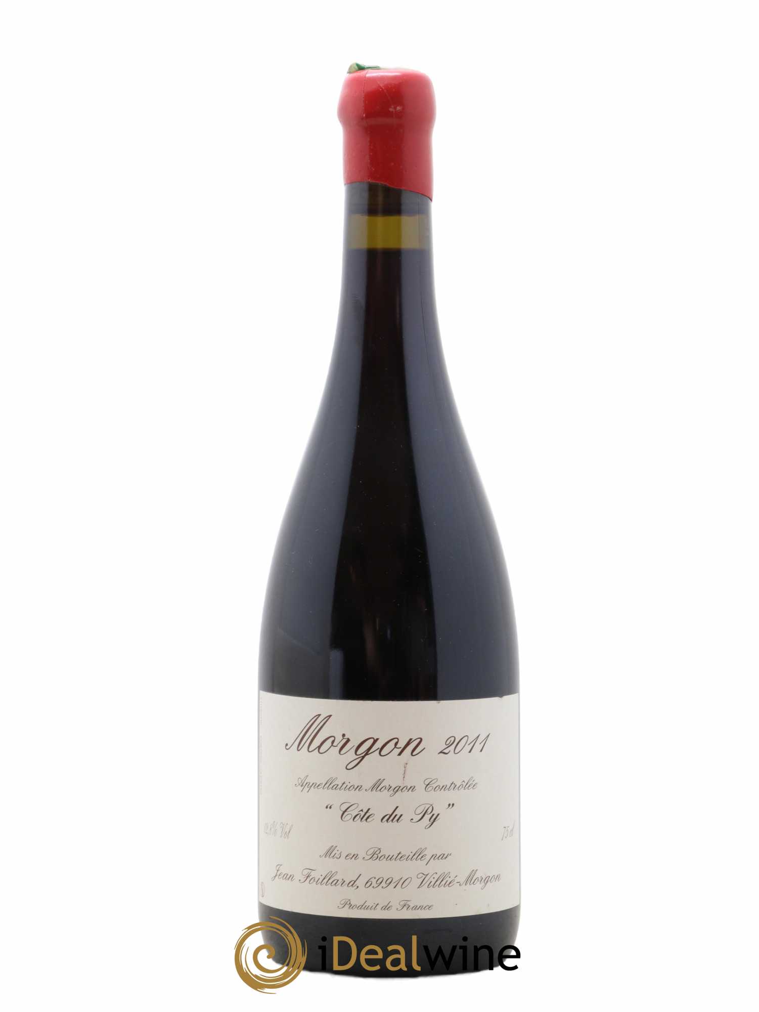 Morgon Côte du Py Jean Foillard 2011 - Lot de 1 bouteille - 0