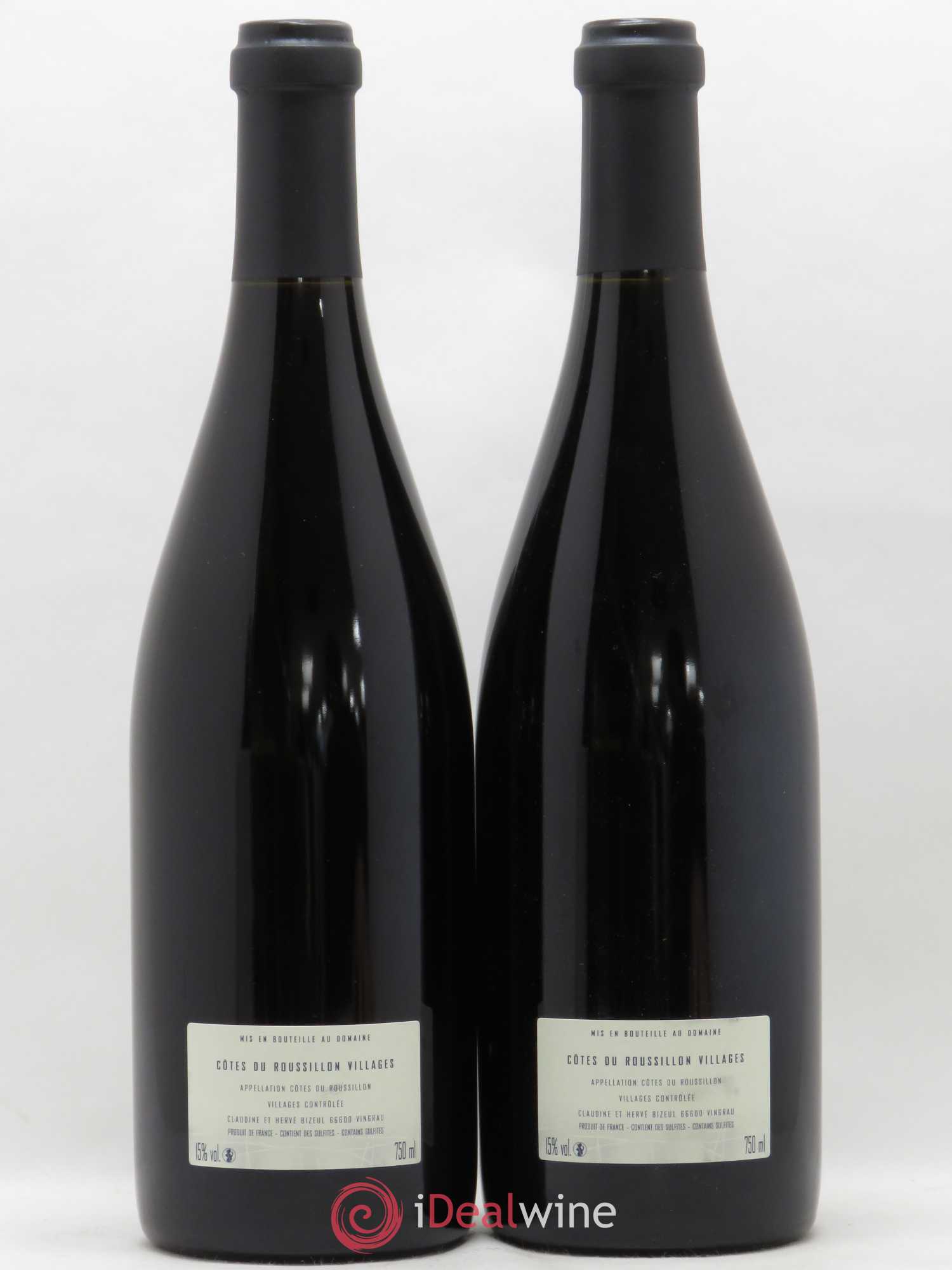 Côtes du Roussillon Villages Clos des Fées La Petite Sibérie Hervé Bizeul 2007 - Lot de 2 bouteilles - 1
