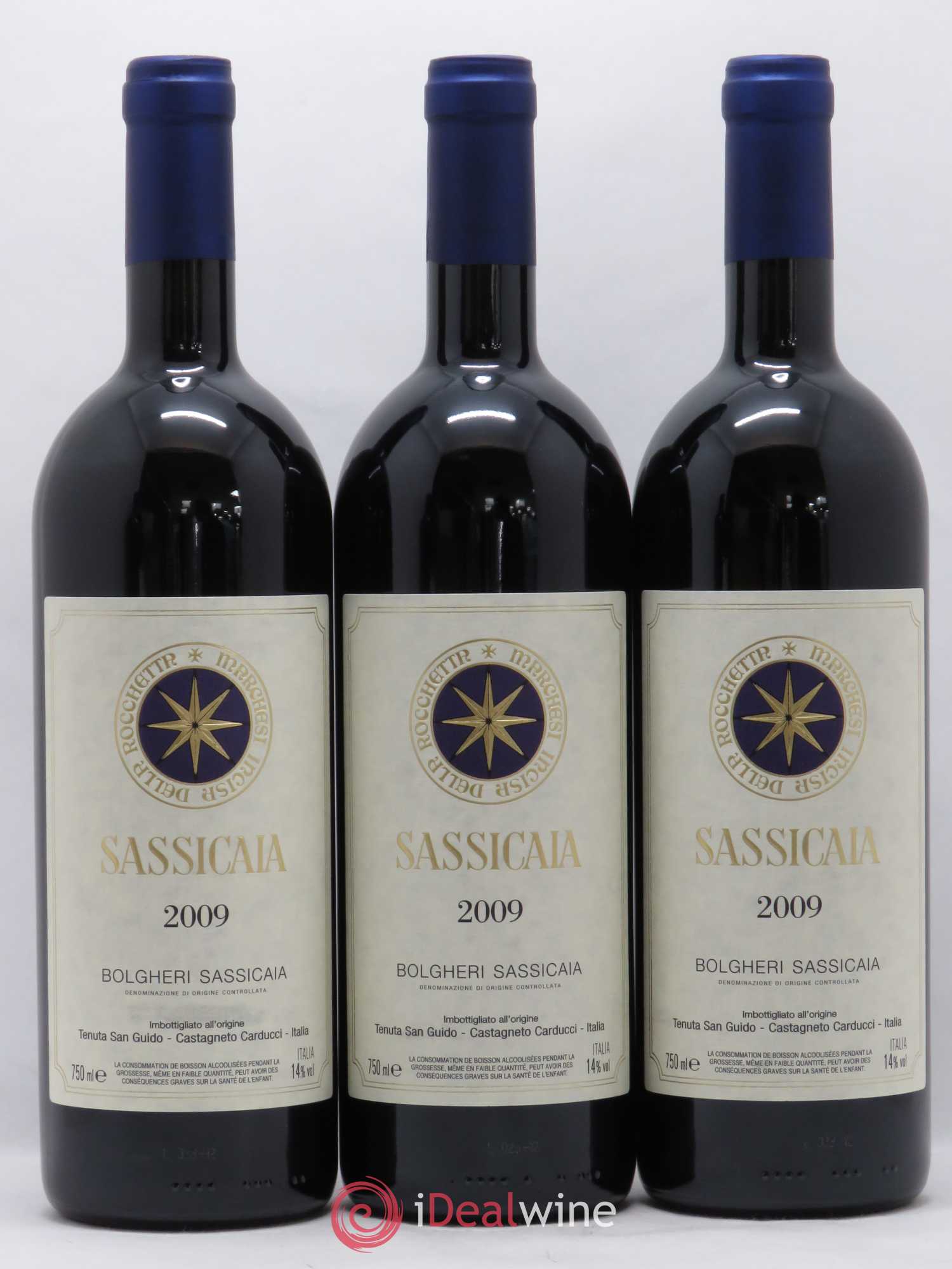 Bolgheri DOC Sassicaia Tenuta San Guido Caisse Prestige 2009 - Lotto di 12 bottiglie - 4