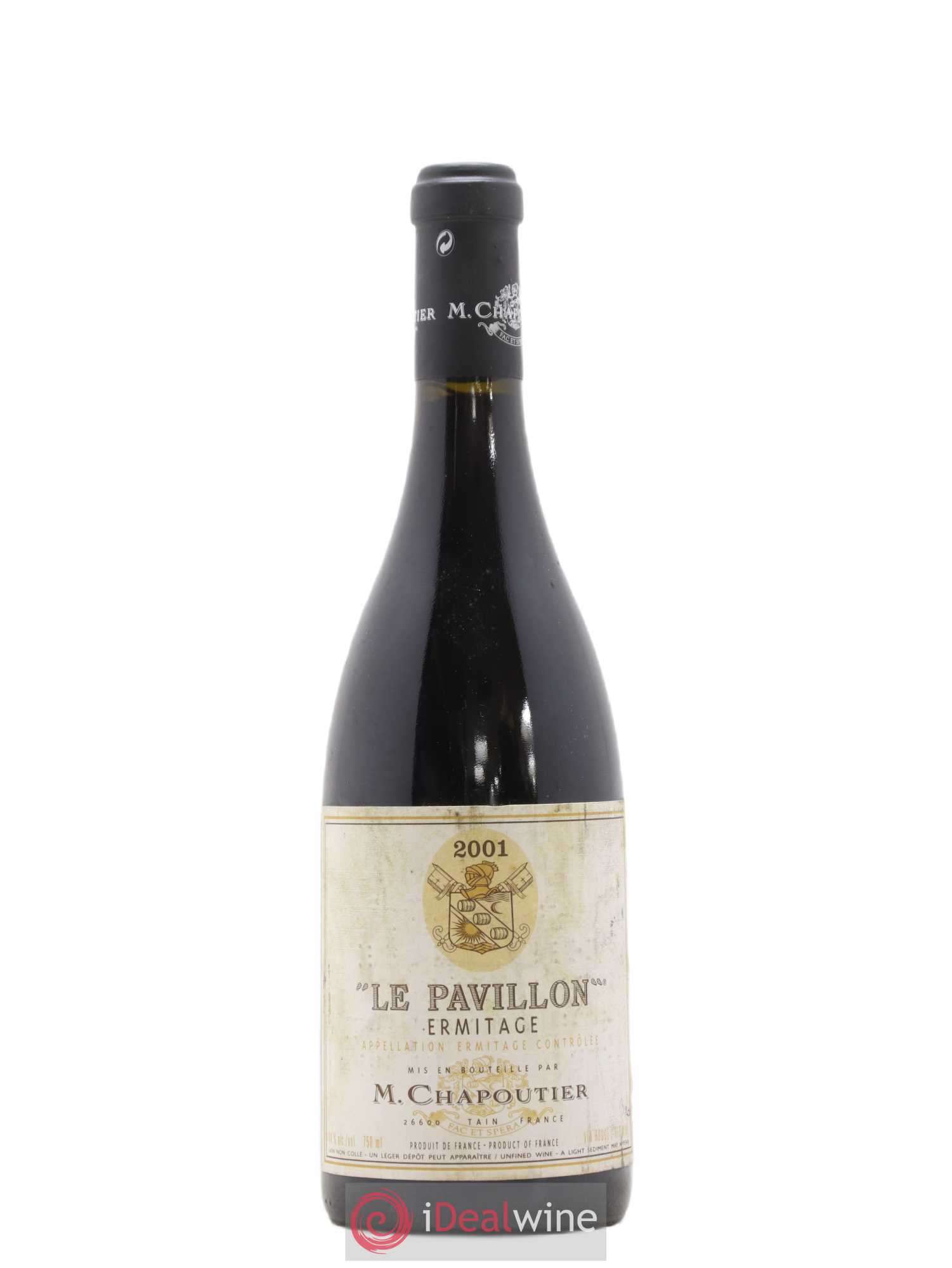 Hermitage Ermitage Le Pavillon Chapoutier 2001 - Lot de 1 bouteille - 0