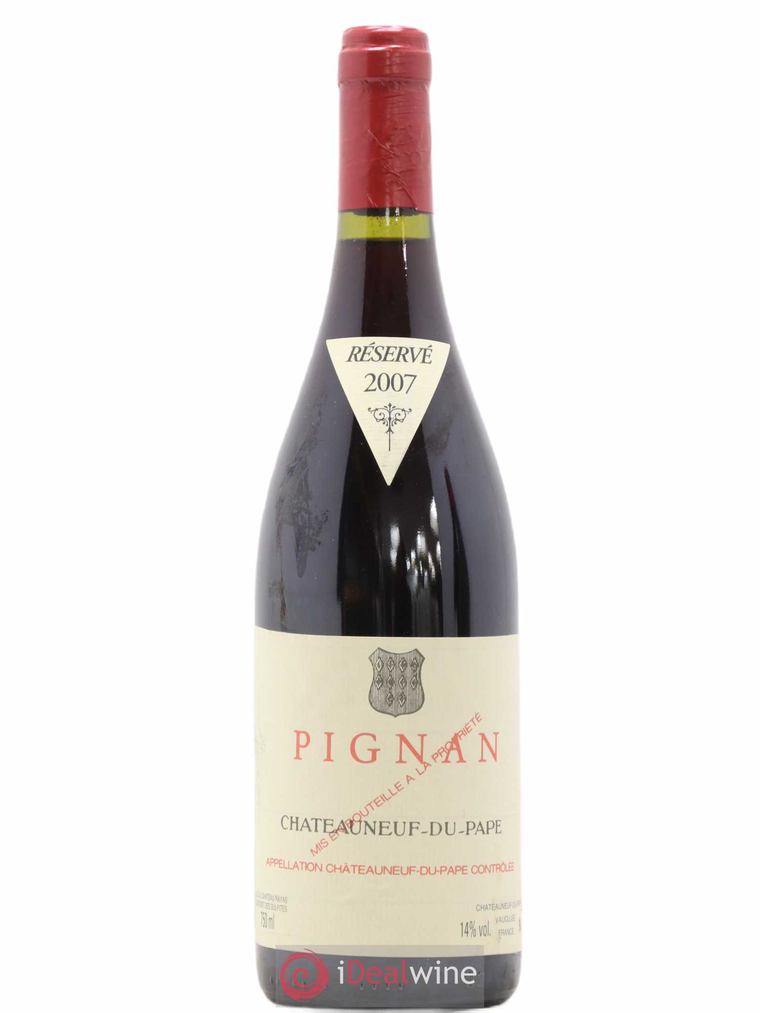 Châteauneuf-du-Pape Pignan Emmanuel Reynaud 2007 - Lot de 1 bouteille - 0