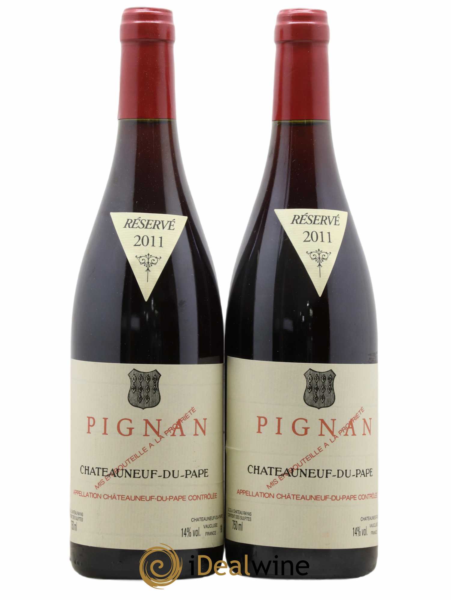 Châteauneuf-du-Pape Pignan Emmanuel Reynaud 2011 - Lot de 2 bouteilles - 0
