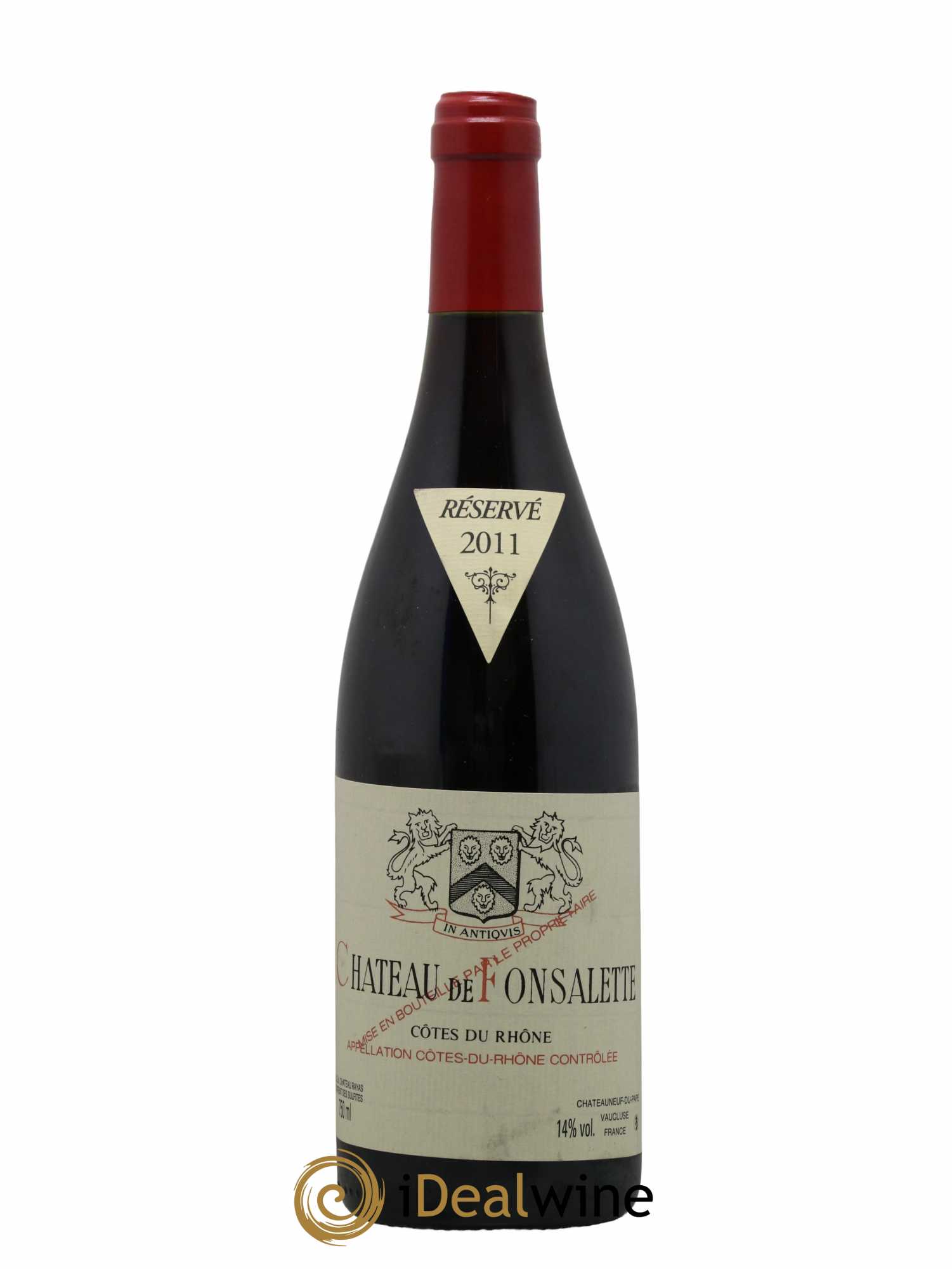 Côtes-du-Rhône Château de Fonsalette Emmanuel Reynaud 2011 - Lot de 1 bouteille - 0