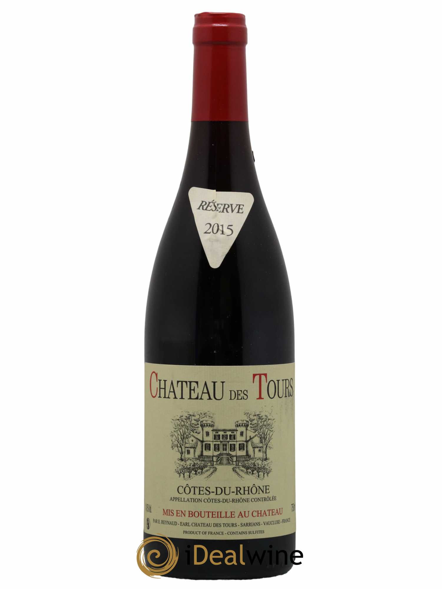 Côtes-du-Rhône Château des Tours Emmanuel Reynaud 2015 - Lot de 1 bouteille - 0